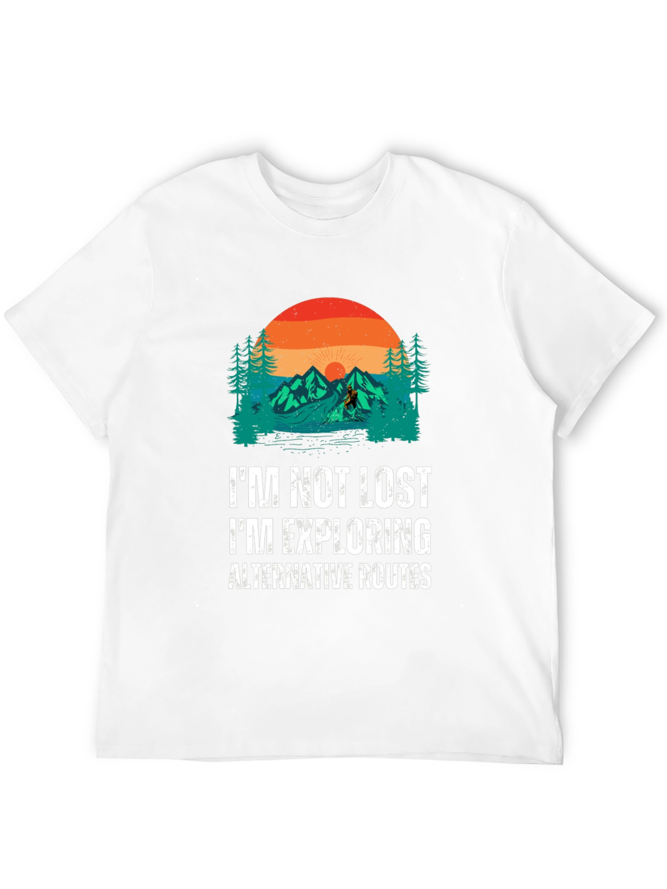 Adventure Seeker Tee - Im Not Lost Graphic
