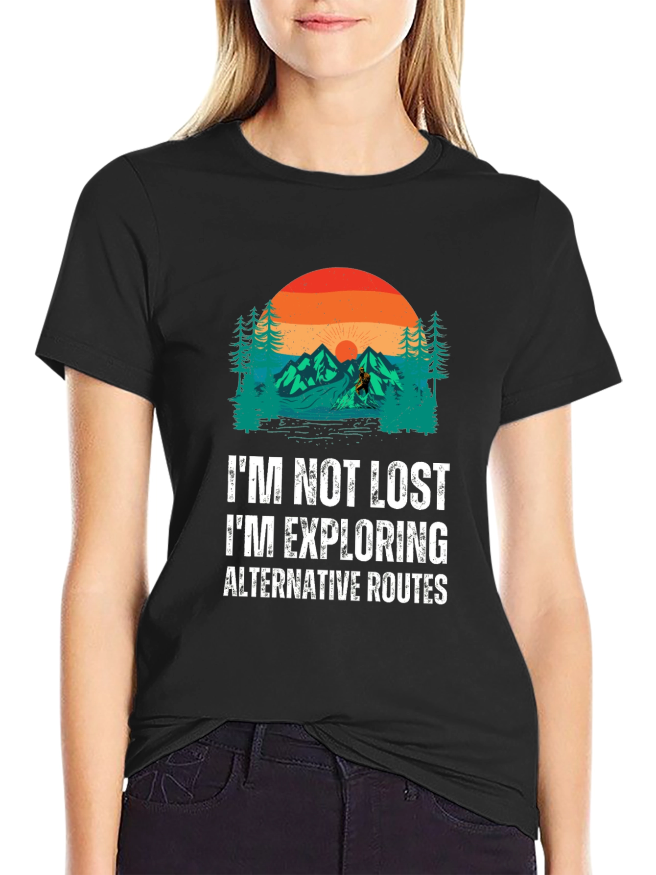 Adventure Seeker Tee - Im Not Lost Graphic