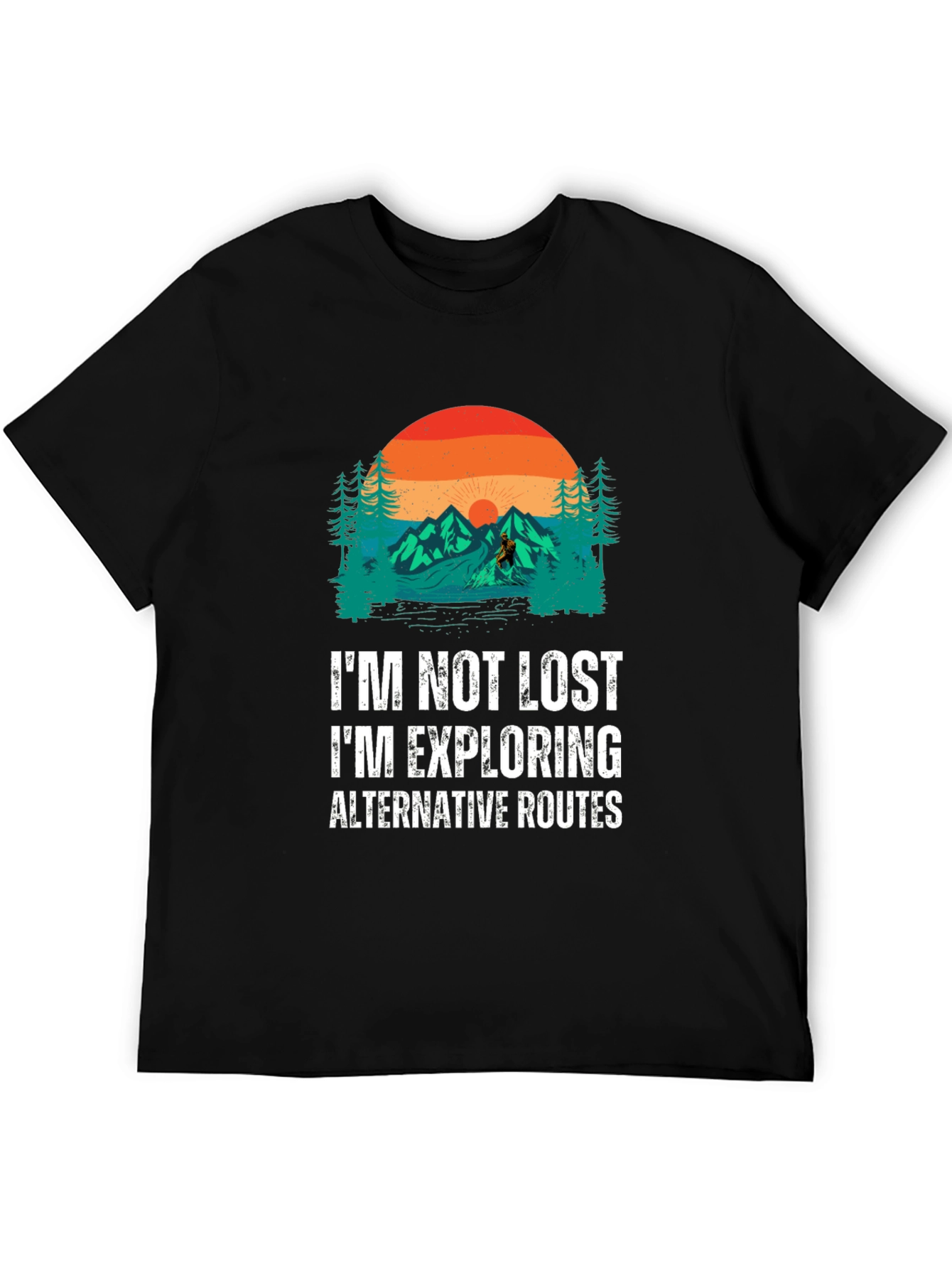 Adventure Seeker Tee - Im Not Lost Graphic