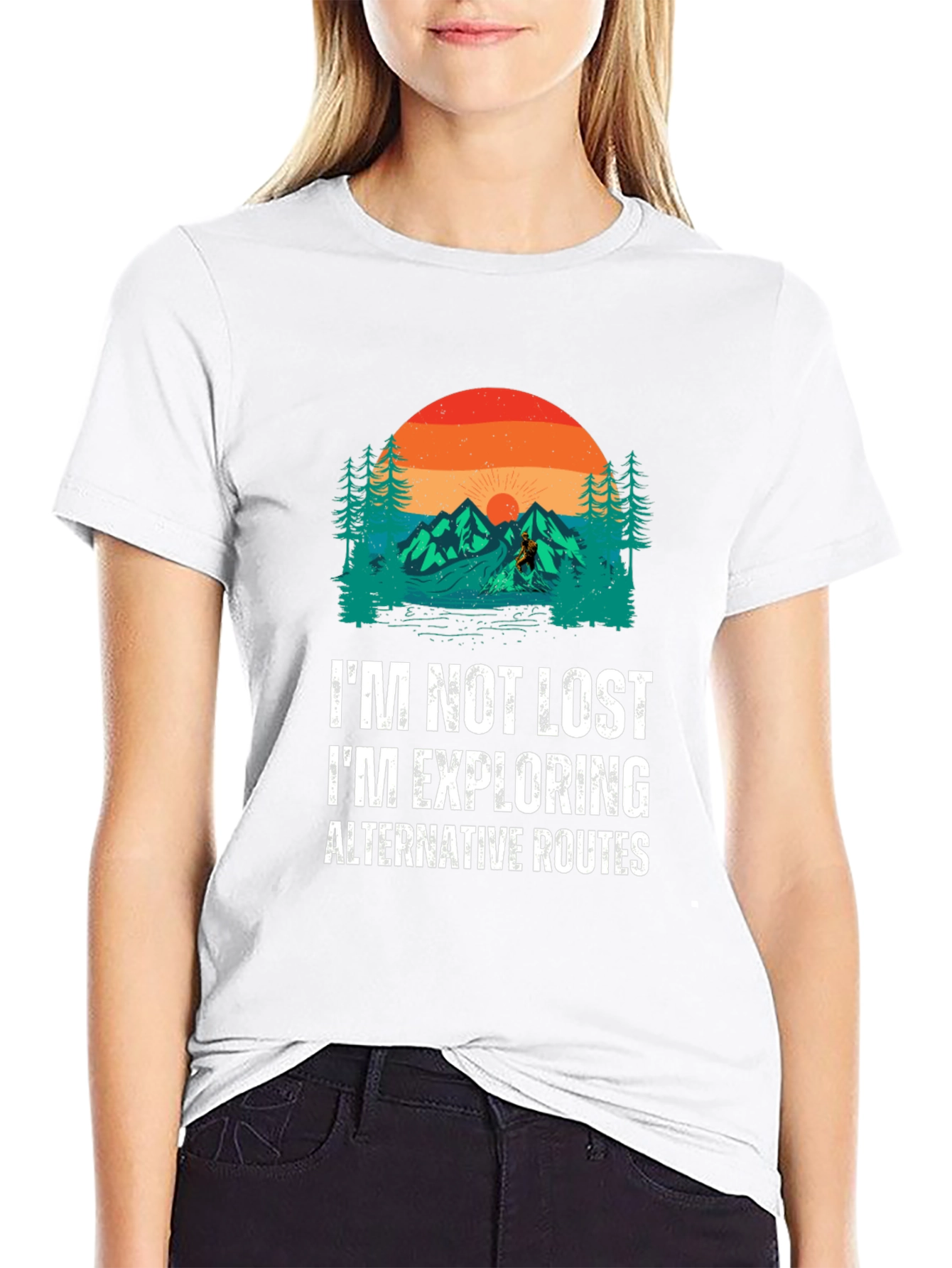 Adventure Seeker Tee - Im Not Lost Graphic