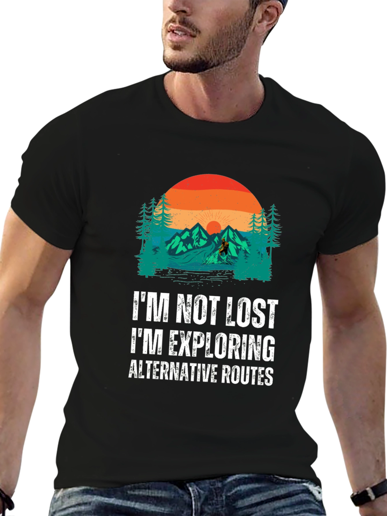Adventure Seeker Tee - Im Not Lost Graphic