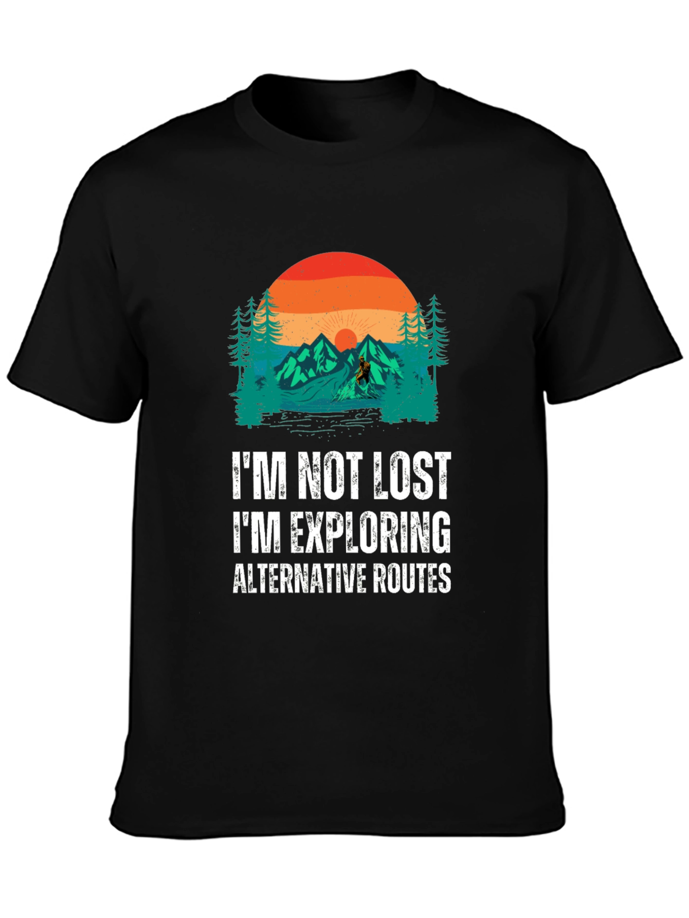 Adventure Seeker Tee - Im Not Lost Graphic