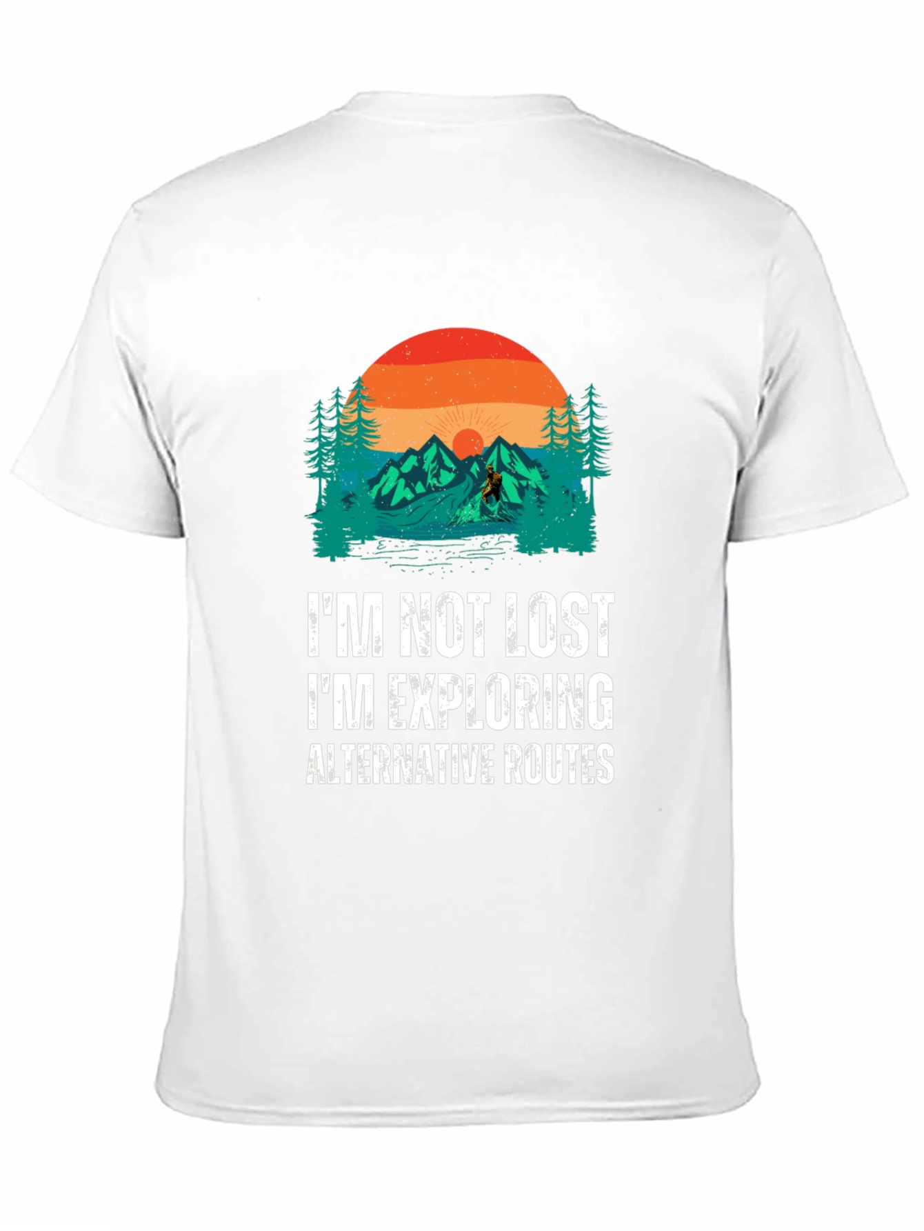 Adventure Seeker Tee - Im Not Lost Graphic