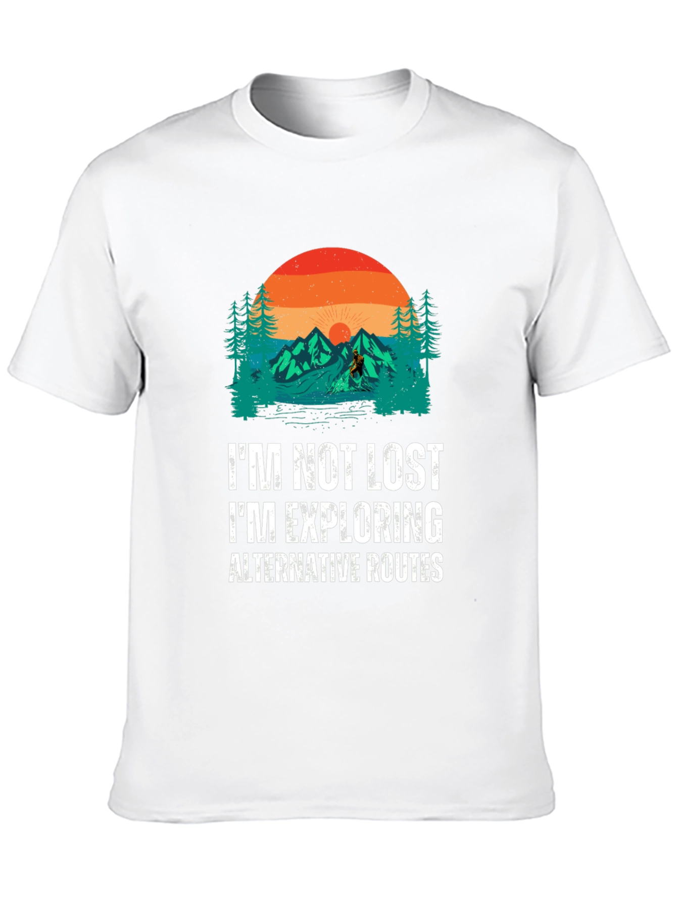 Adventure Seeker Tee - Im Not Lost Graphic