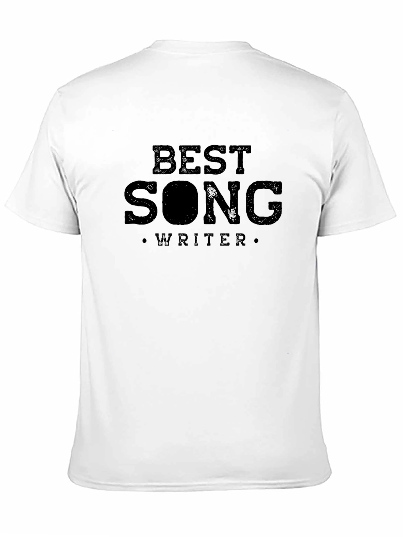 Best Songwriter T-Shirt - Black Casual Tee