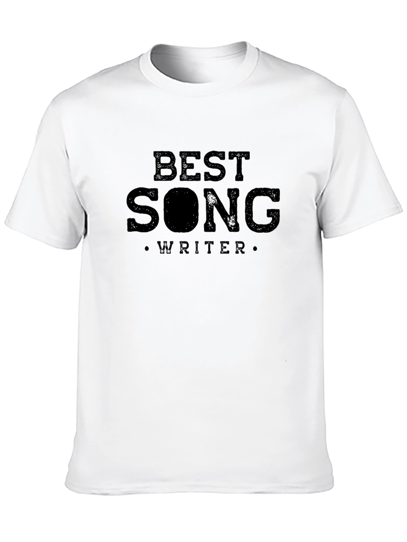 Best Songwriter T-Shirt - Black Casual Tee
