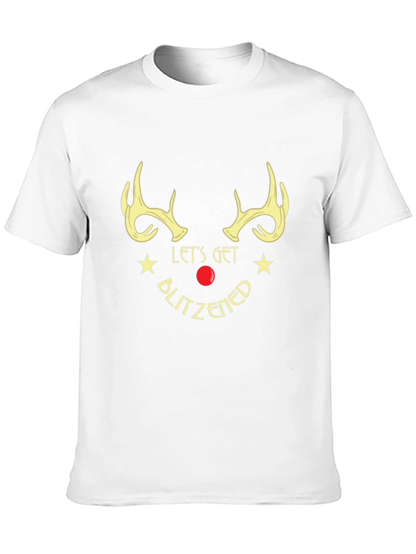 Lets Get Blitzened Holiday Graphic Tee