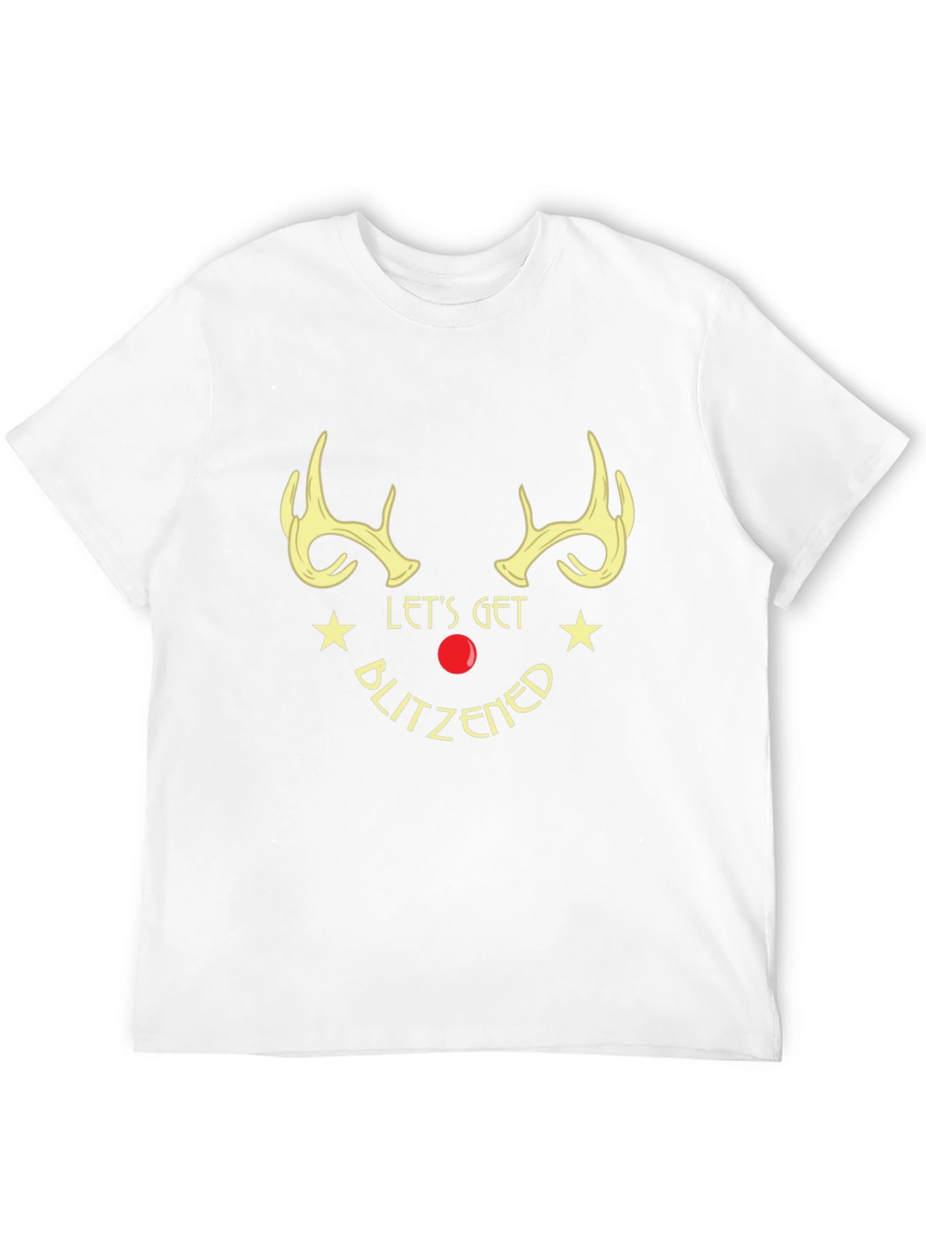 Lets Get Blitzened Holiday Graphic Tee
