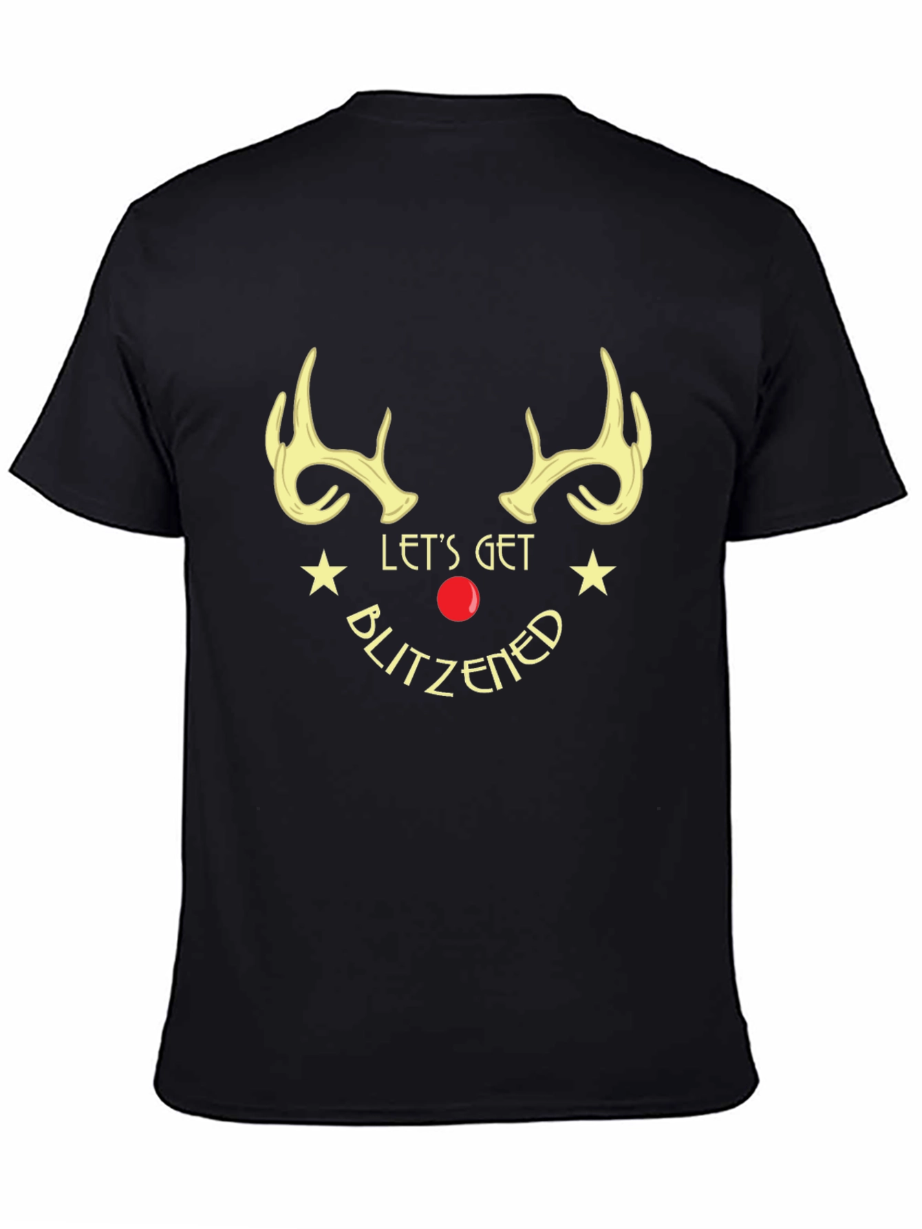 Lets Get Blitzened Holiday Graphic Tee