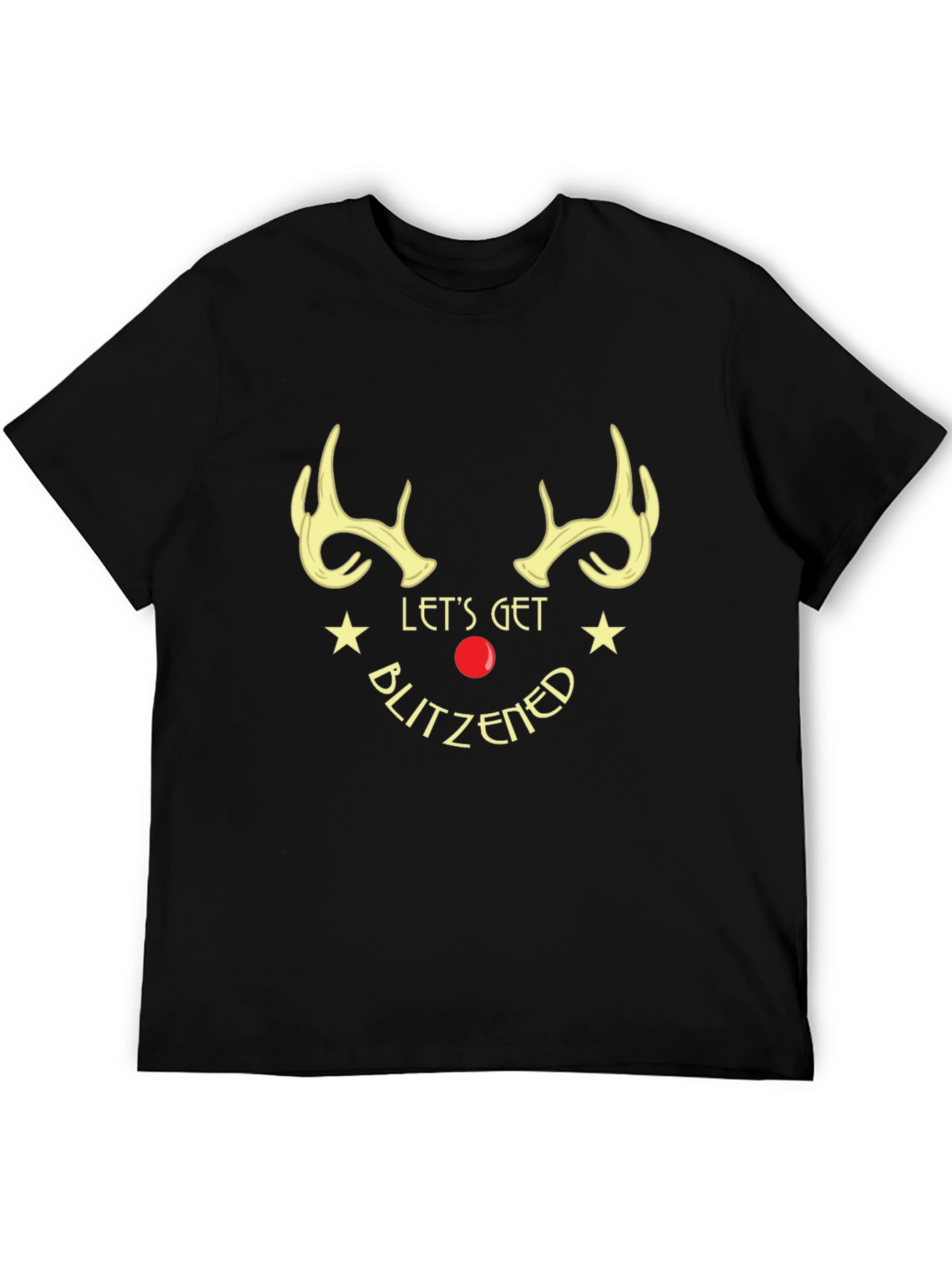 Lets Get Blitzened Holiday Graphic Tee