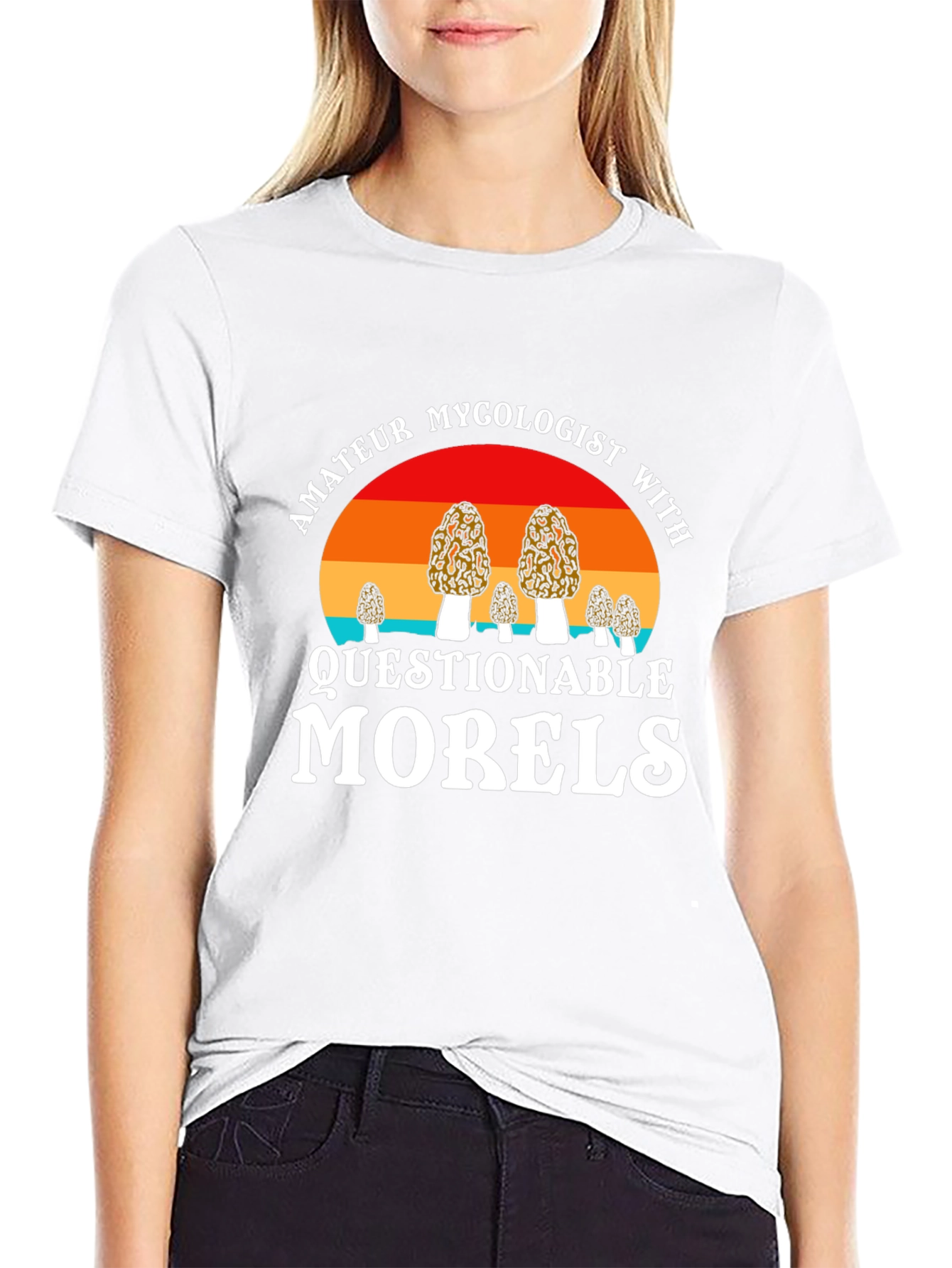 Amateur Mycologist Questionable Morels Graphic Tee