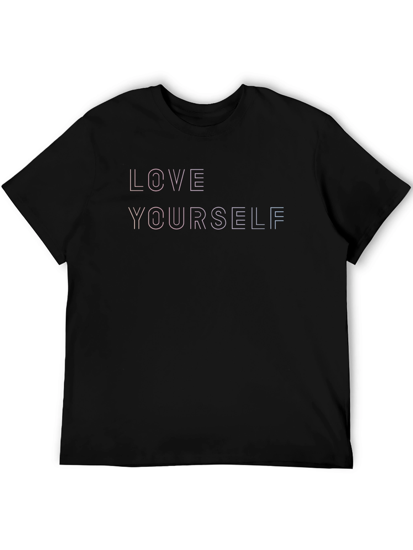 Love Yourself Black Graphic Tee