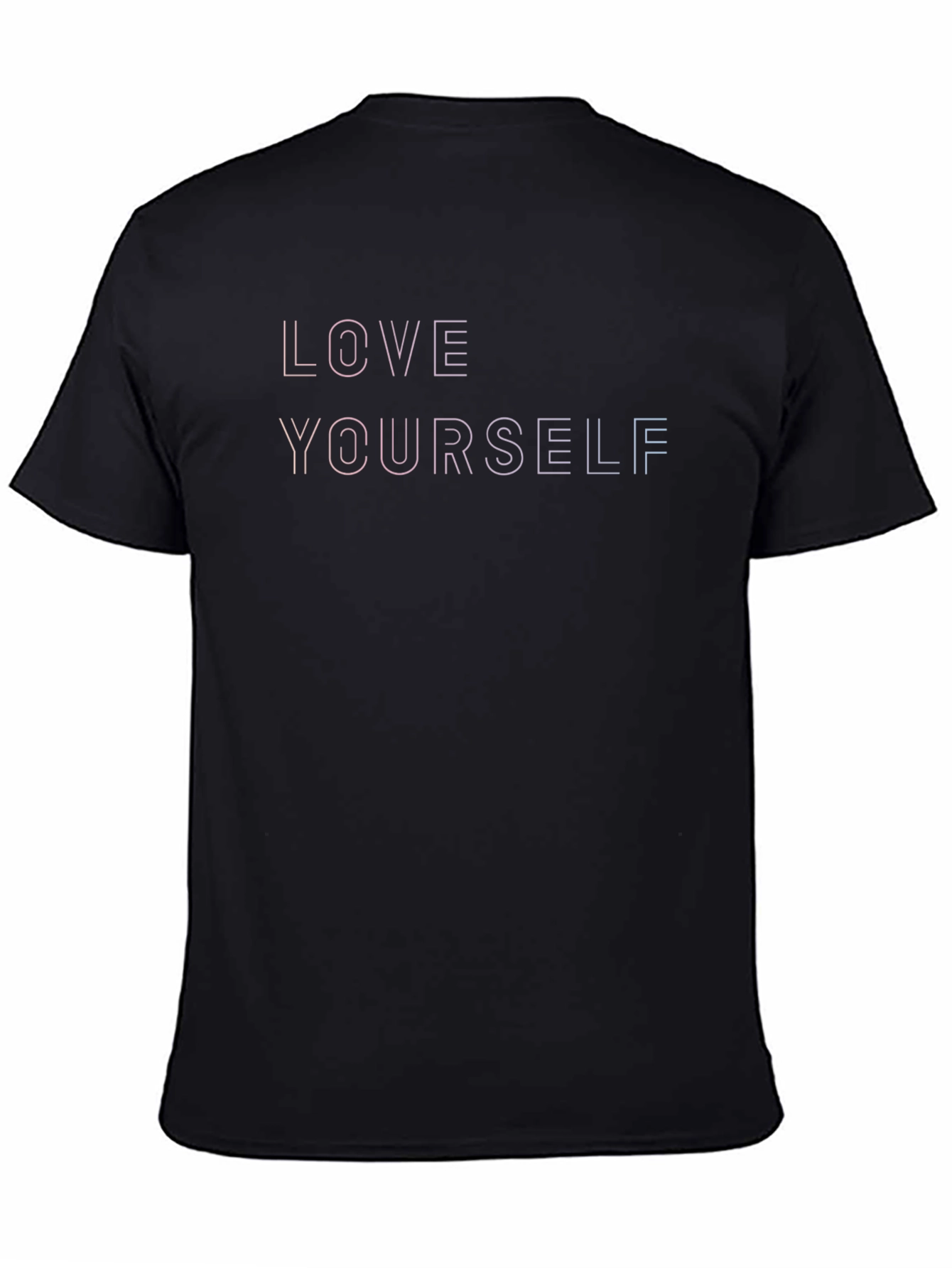 Love Yourself Black Graphic Tee