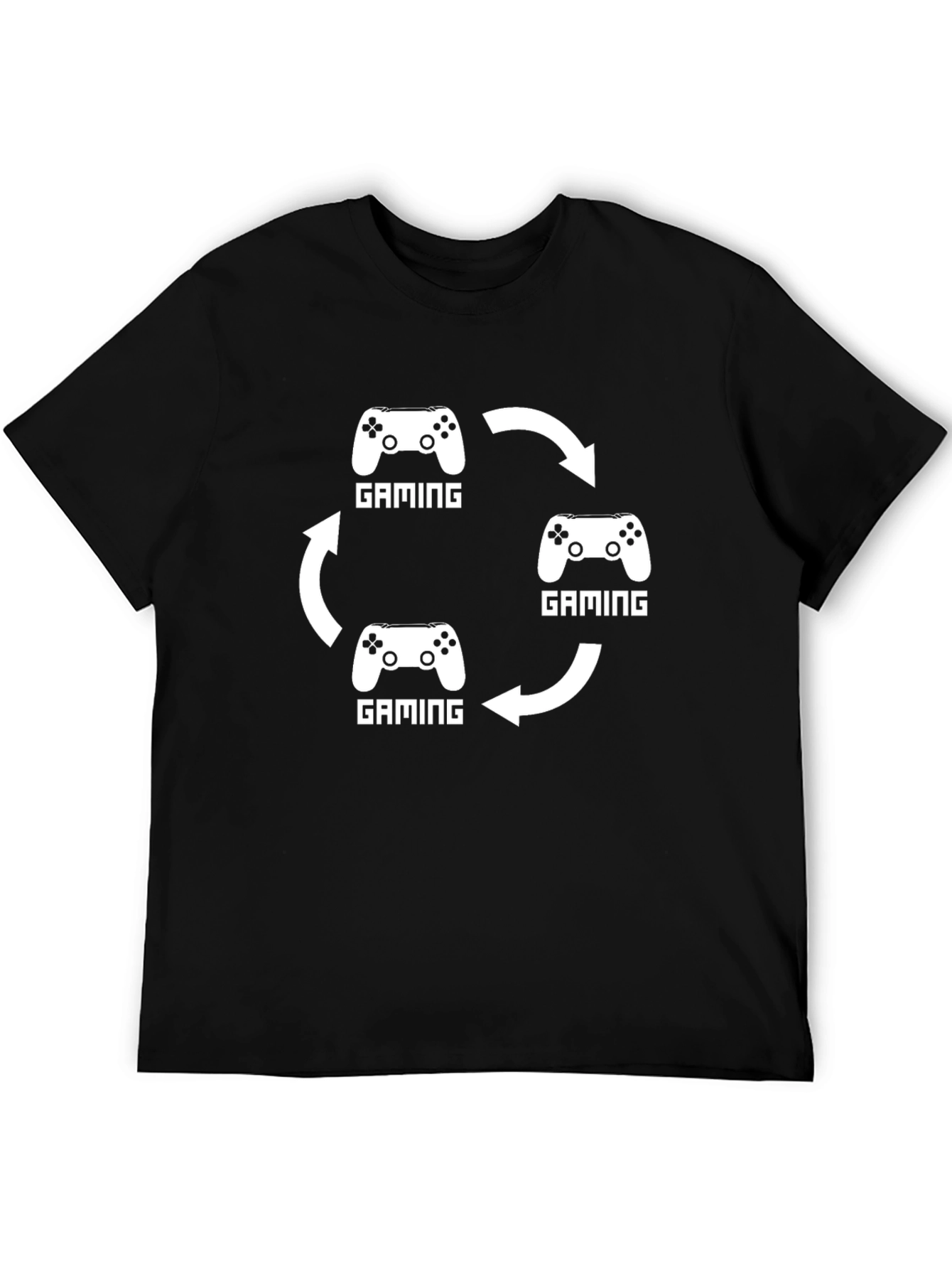 Gaming Cycle T-Shirt - Gamers Life