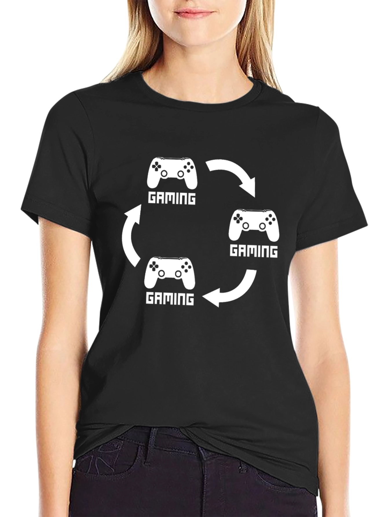 Gaming Cycle T-Shirt - Gamers Life