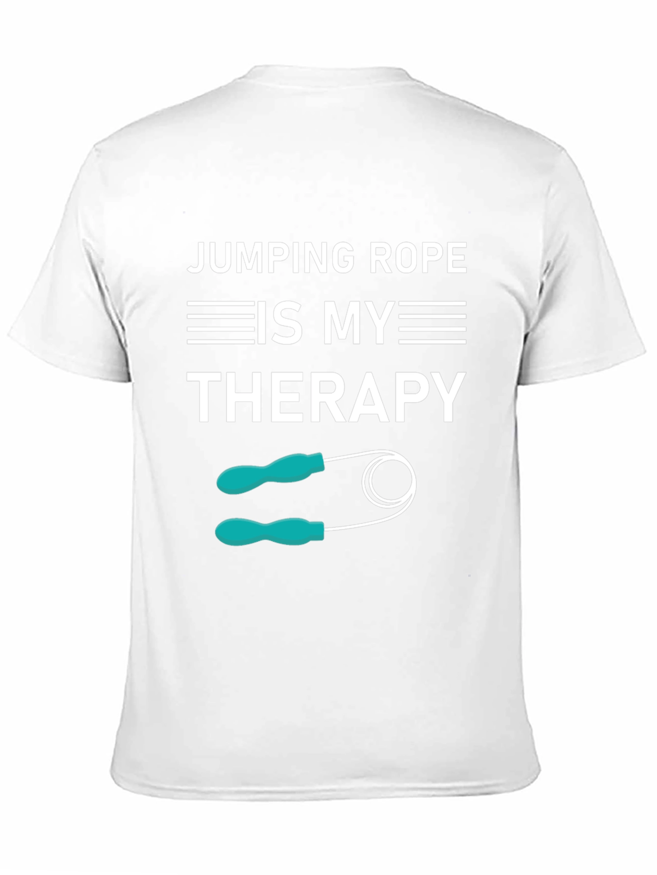 Jumping Rope Therapy Tee - Exercise Motivation Shirt