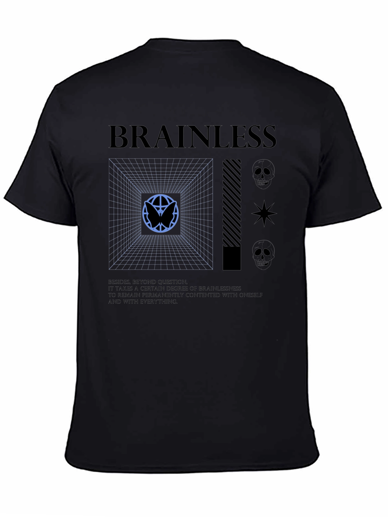 Brainless Graphic T-Shirt: Edgy Streetwear