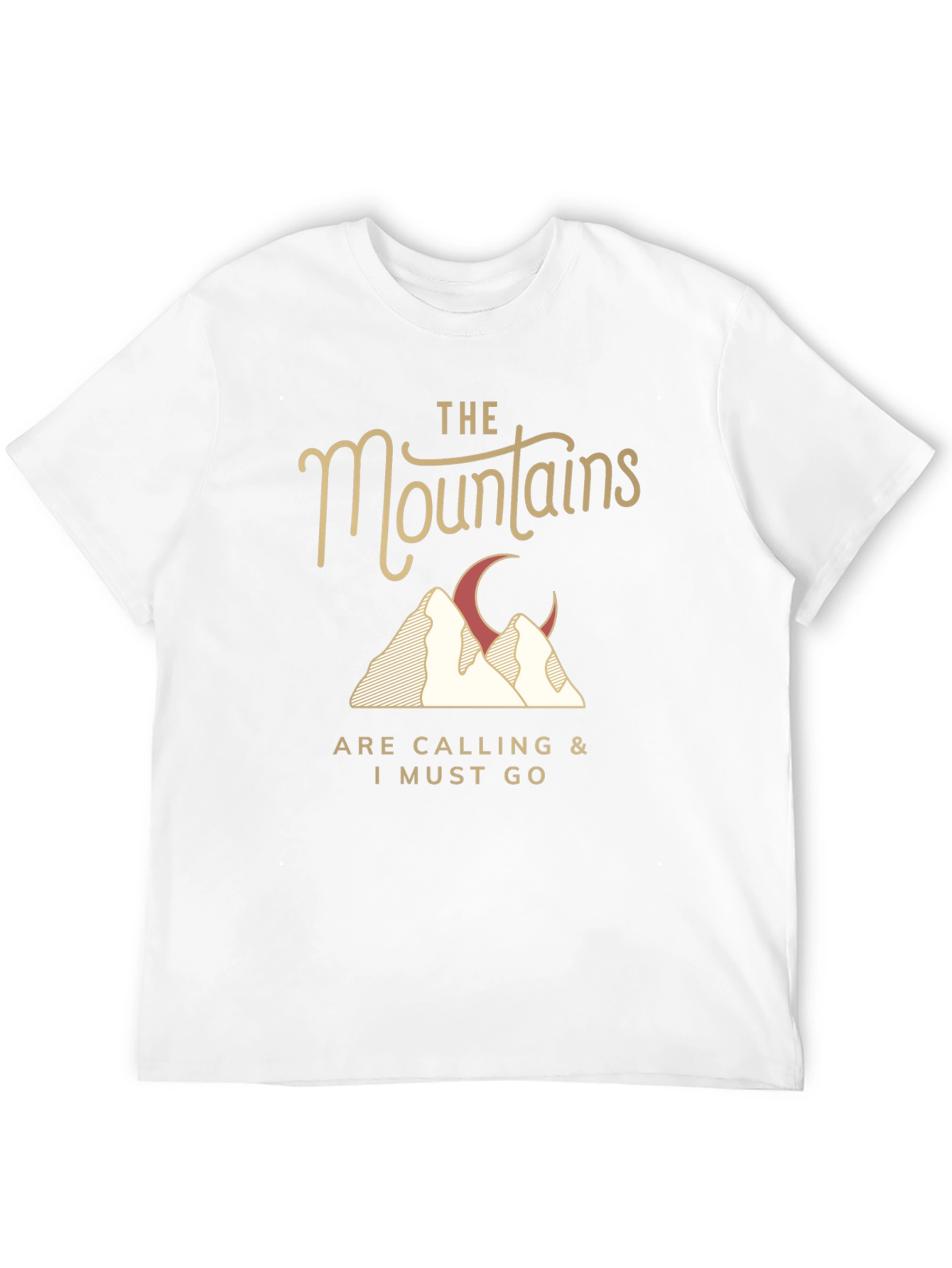 Mountains Calling T-Shirt - Adventure Awaits!