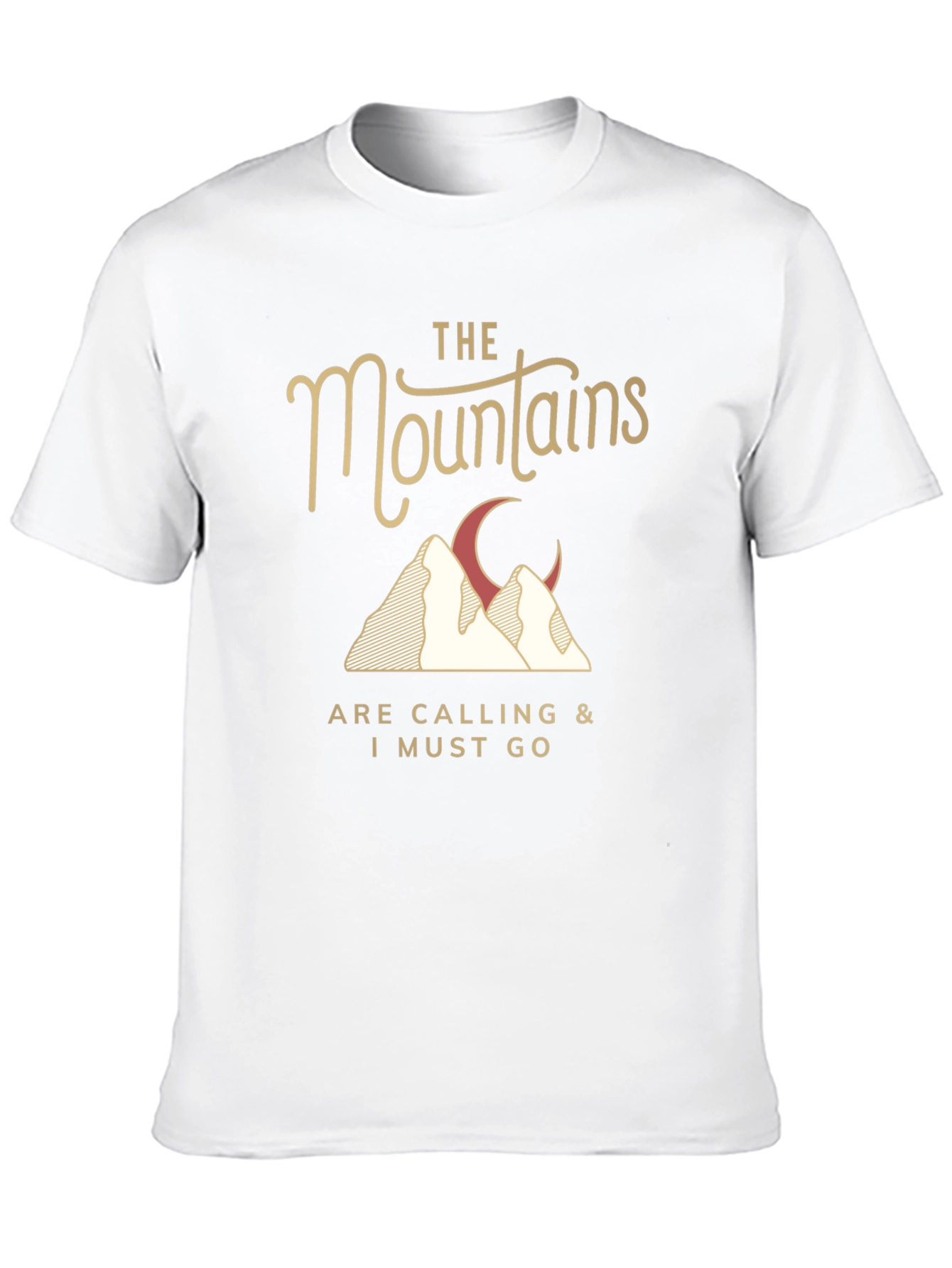 Mountains Calling T-Shirt - Adventure Awaits!