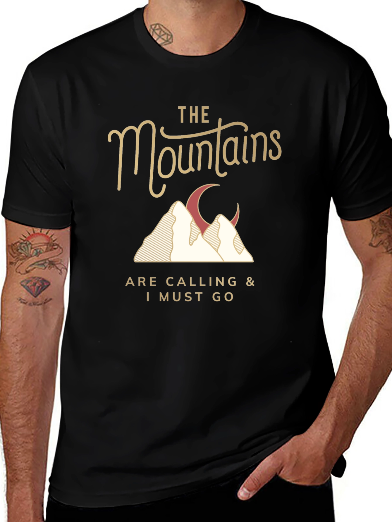 Mountains Calling T-Shirt - Adventure Awaits!