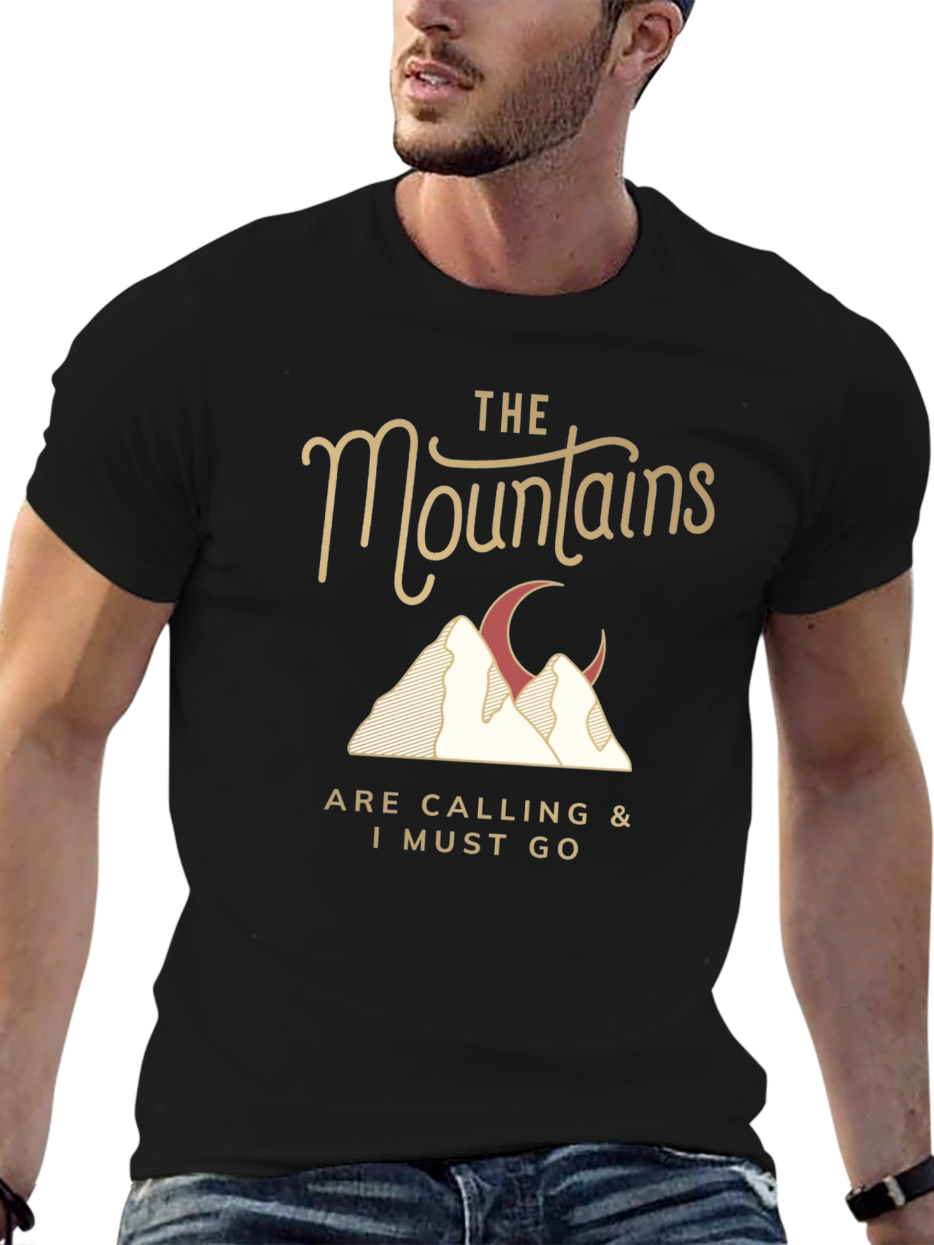 Mountains Calling T-Shirt - Adventure Awaits!
