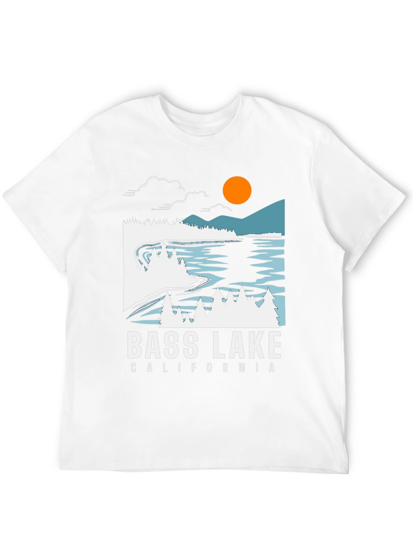 Bass Lake California Graphic Tee