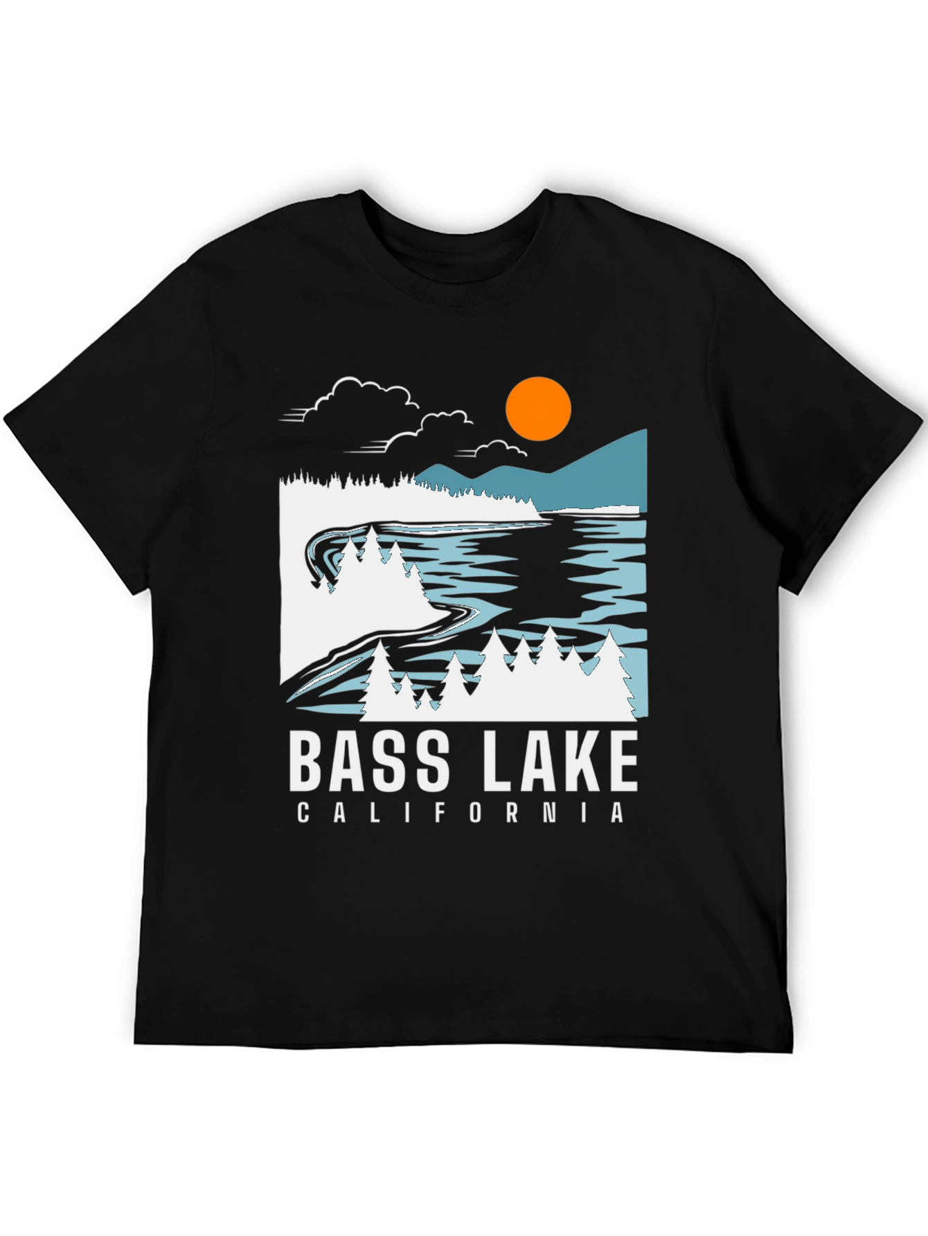 Bass Lake California Graphic Tee