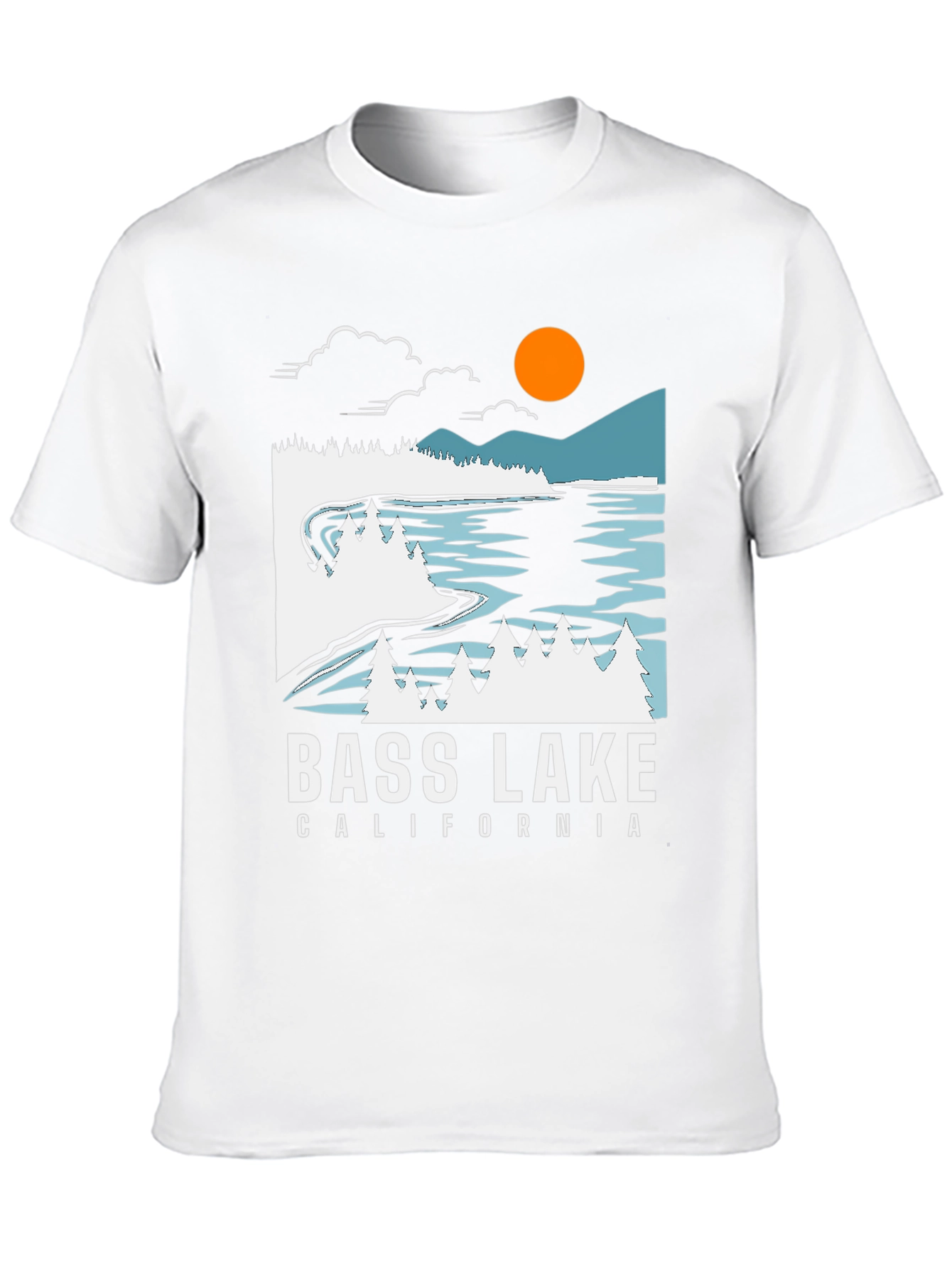 Bass Lake California Graphic Tee
