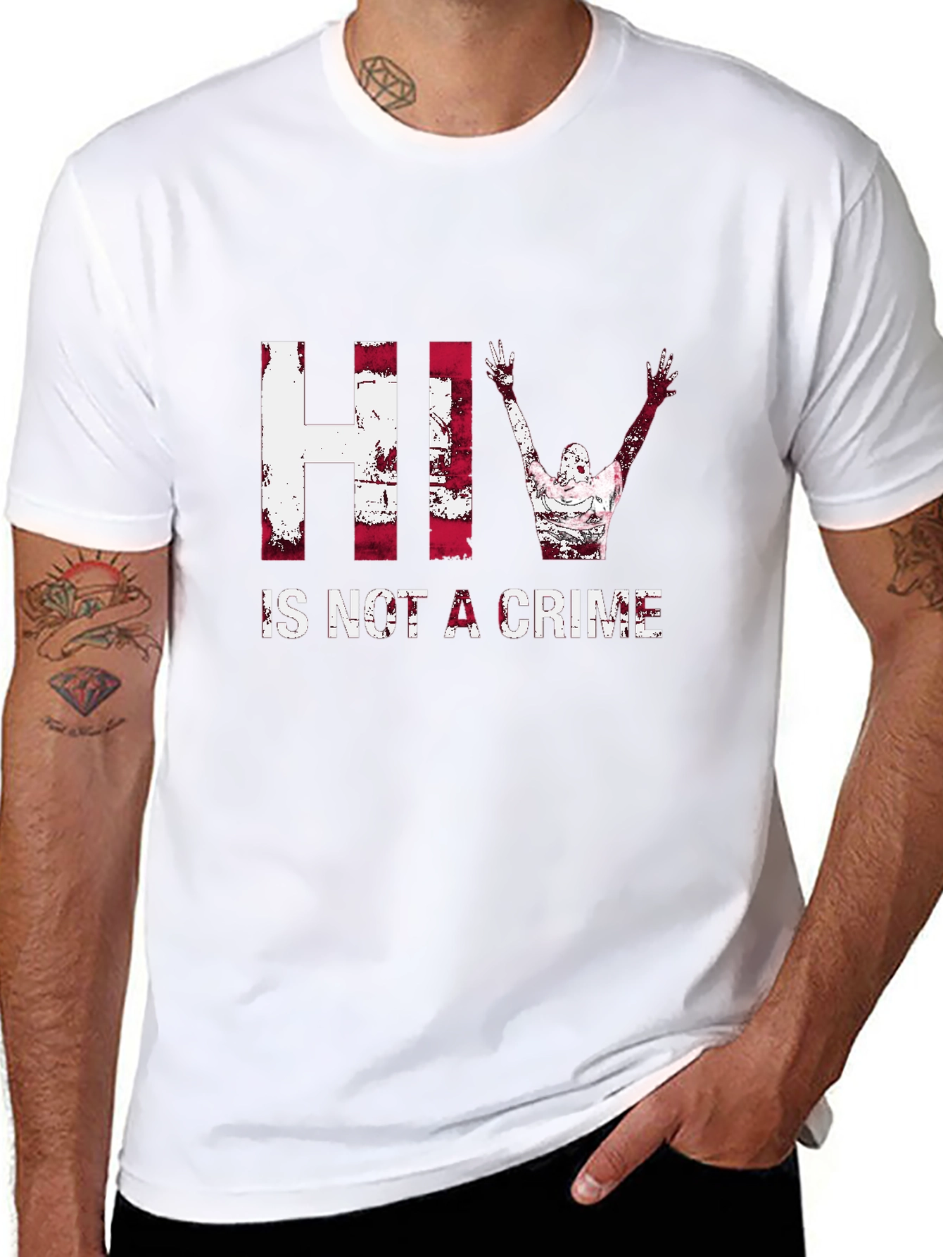 HIV is Not A Crime T-Shirt