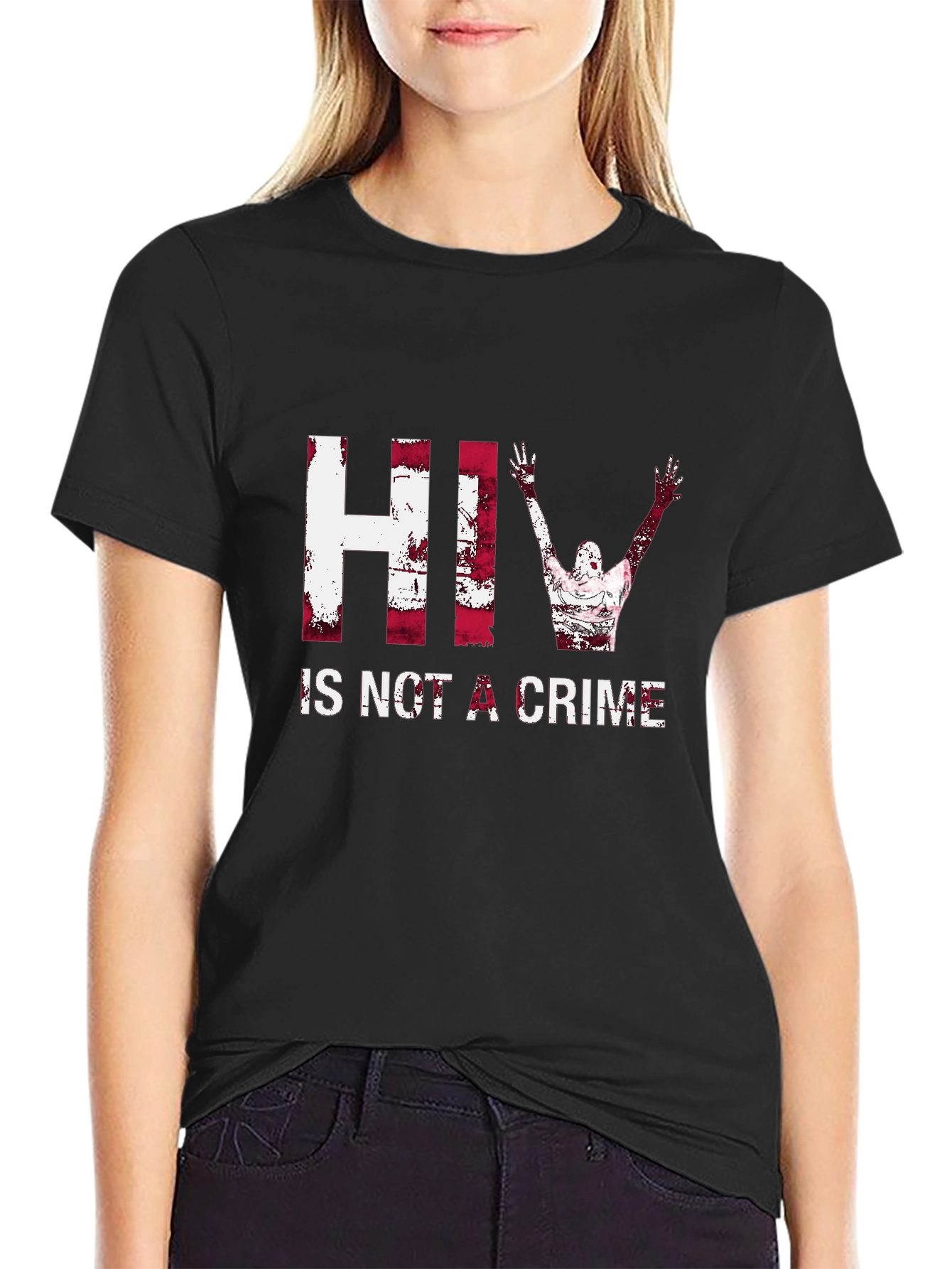 HIV is Not A Crime T-Shirt