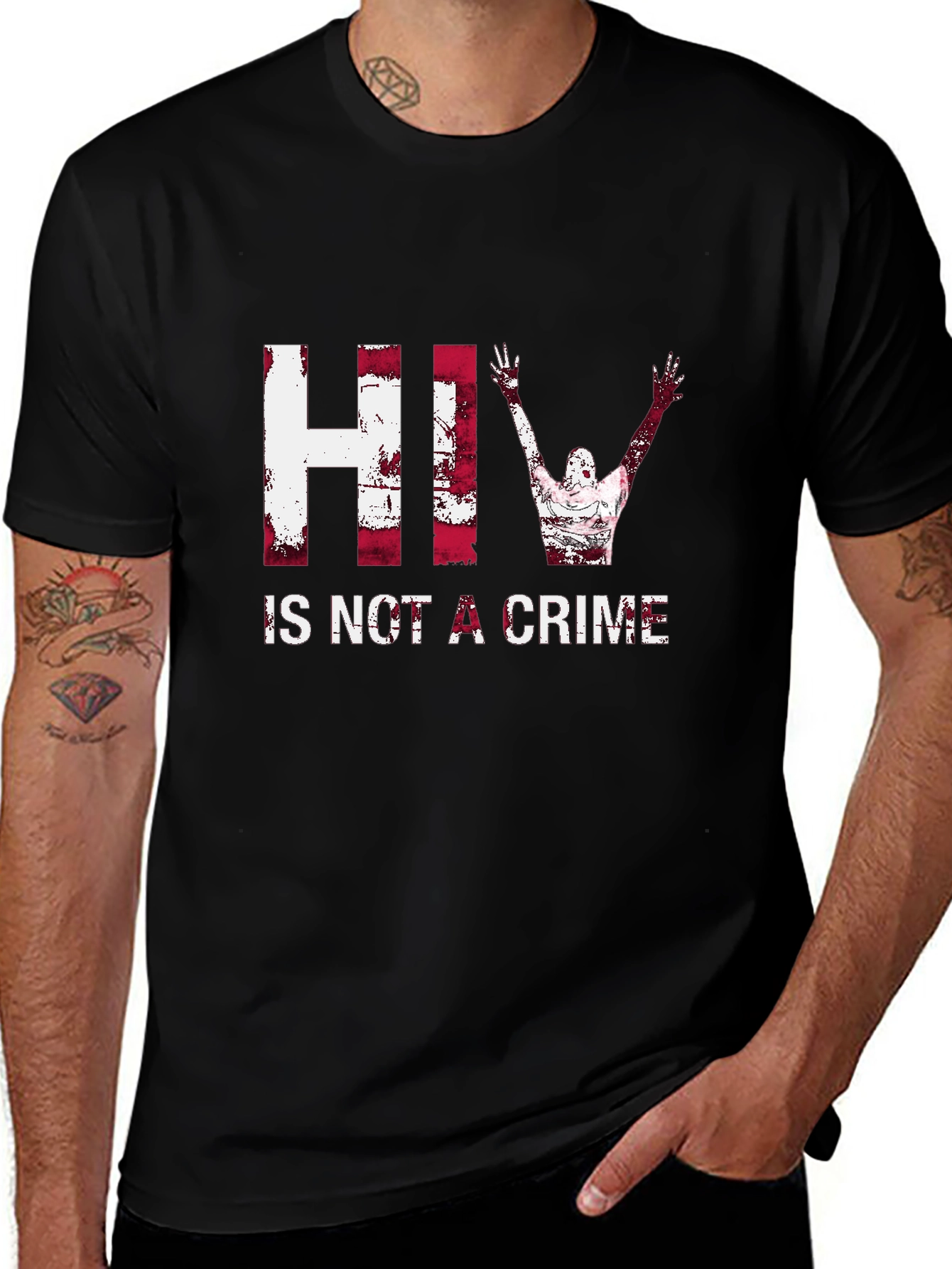 HIV is Not A Crime T-Shirt