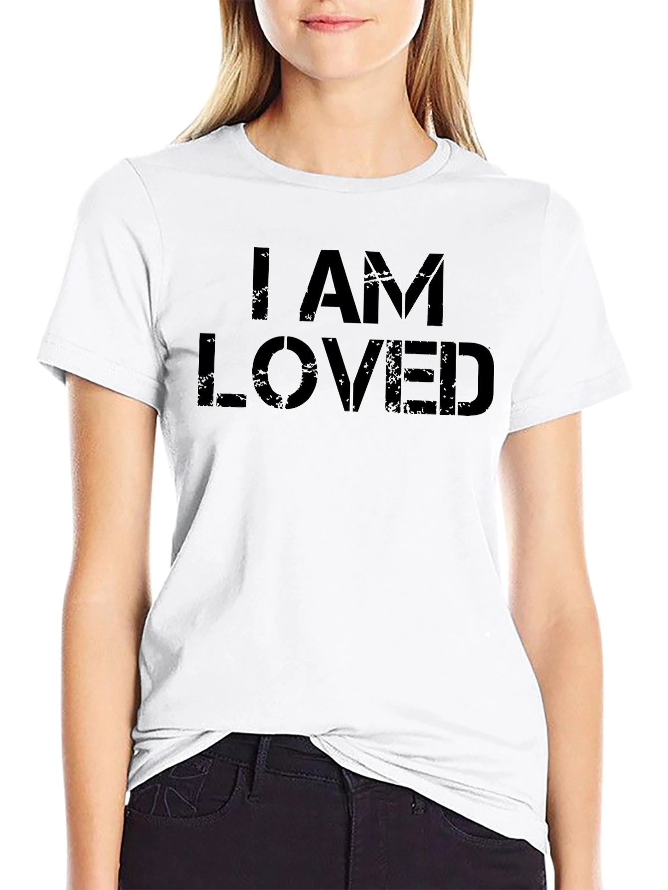 I AM LOVED Graphic T-Shirt - Soft Cotton Blend