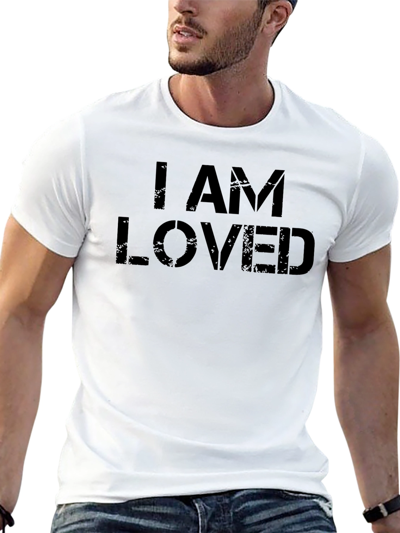 I AM LOVED Graphic T-Shirt - Soft Cotton Blend