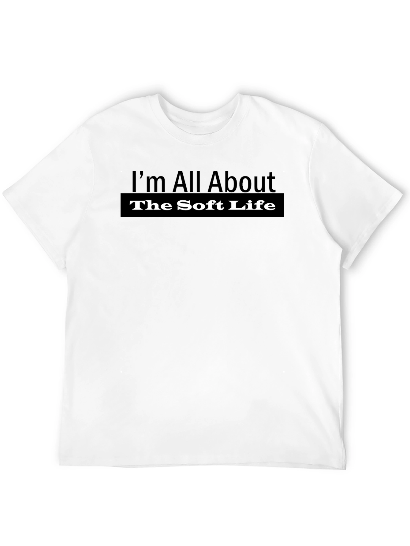 Soft Life Graphic Tee - Stylish Comfort