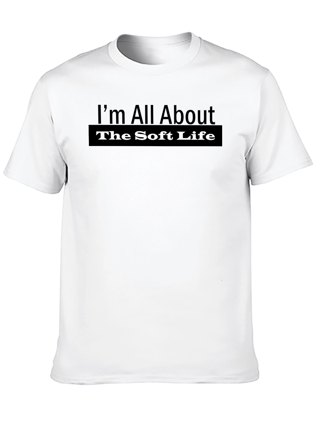 Soft Life Graphic Tee - Stylish Comfort
