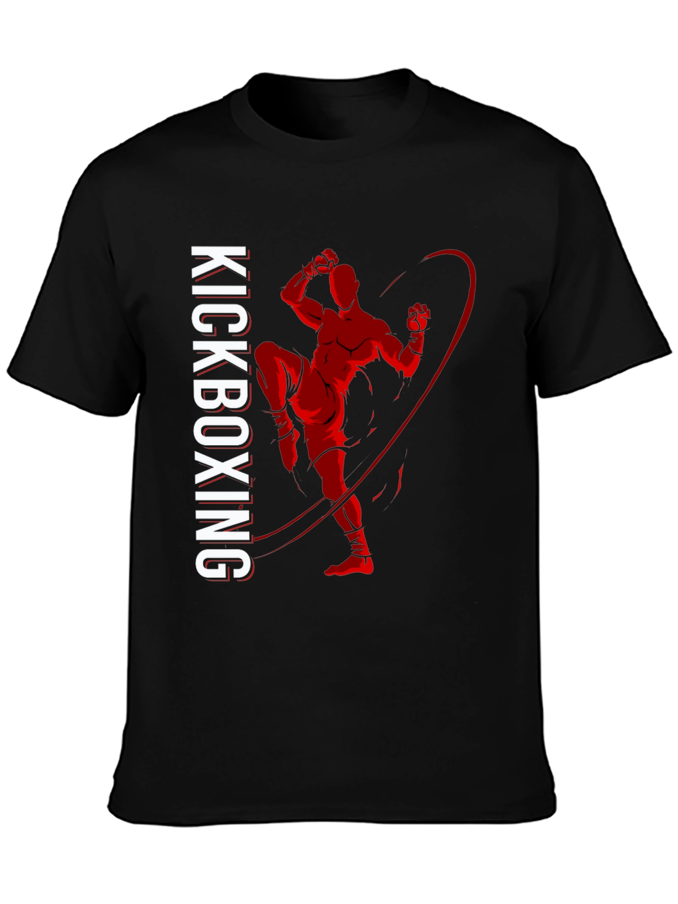 Kickboxing Graphic T-Shirt - Martial Arts Tee
