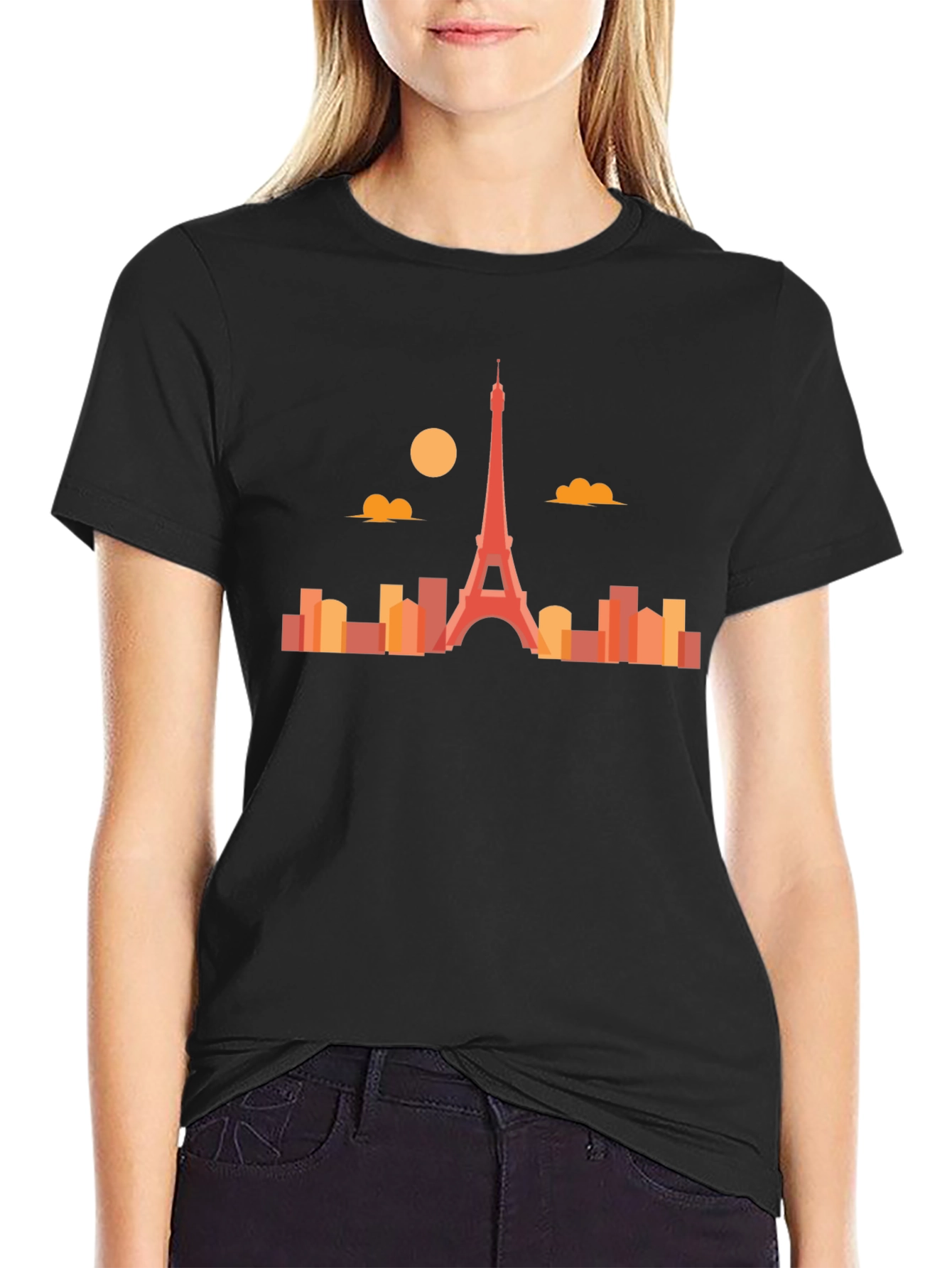 Tokyo Tower Silhouette Graphic Tee