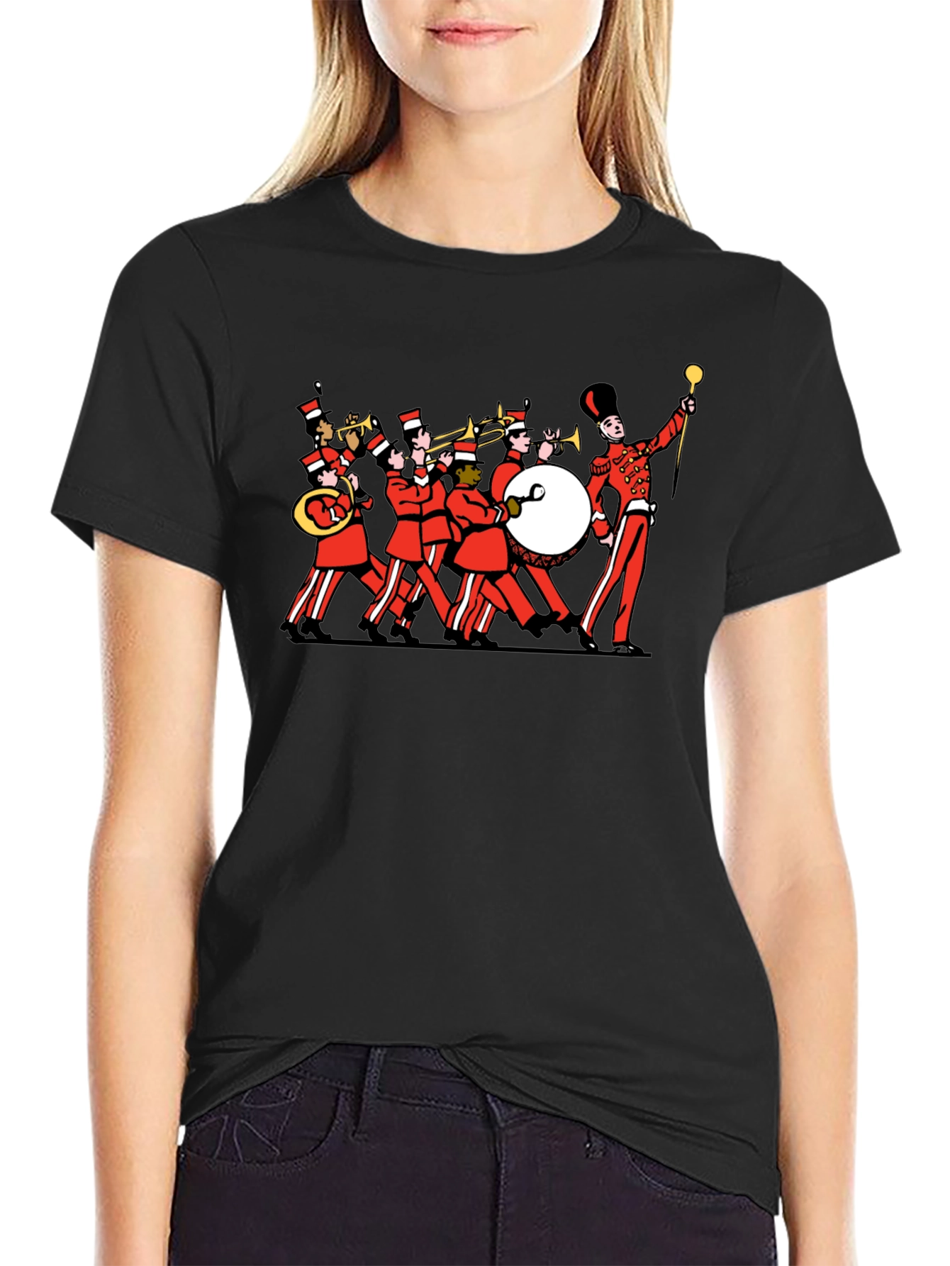 Marching Band T-Shirt - Novelty Graphic Tee