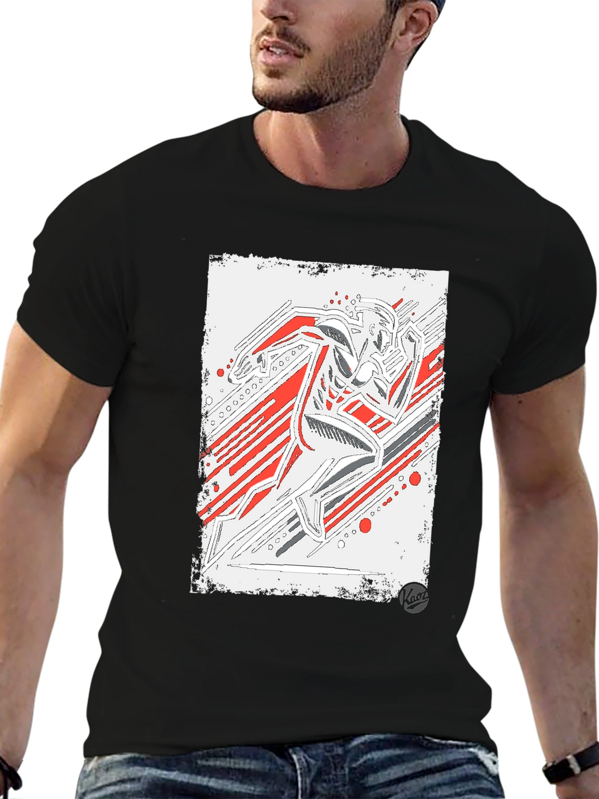 Runner Graphic Tee - Athletic Style