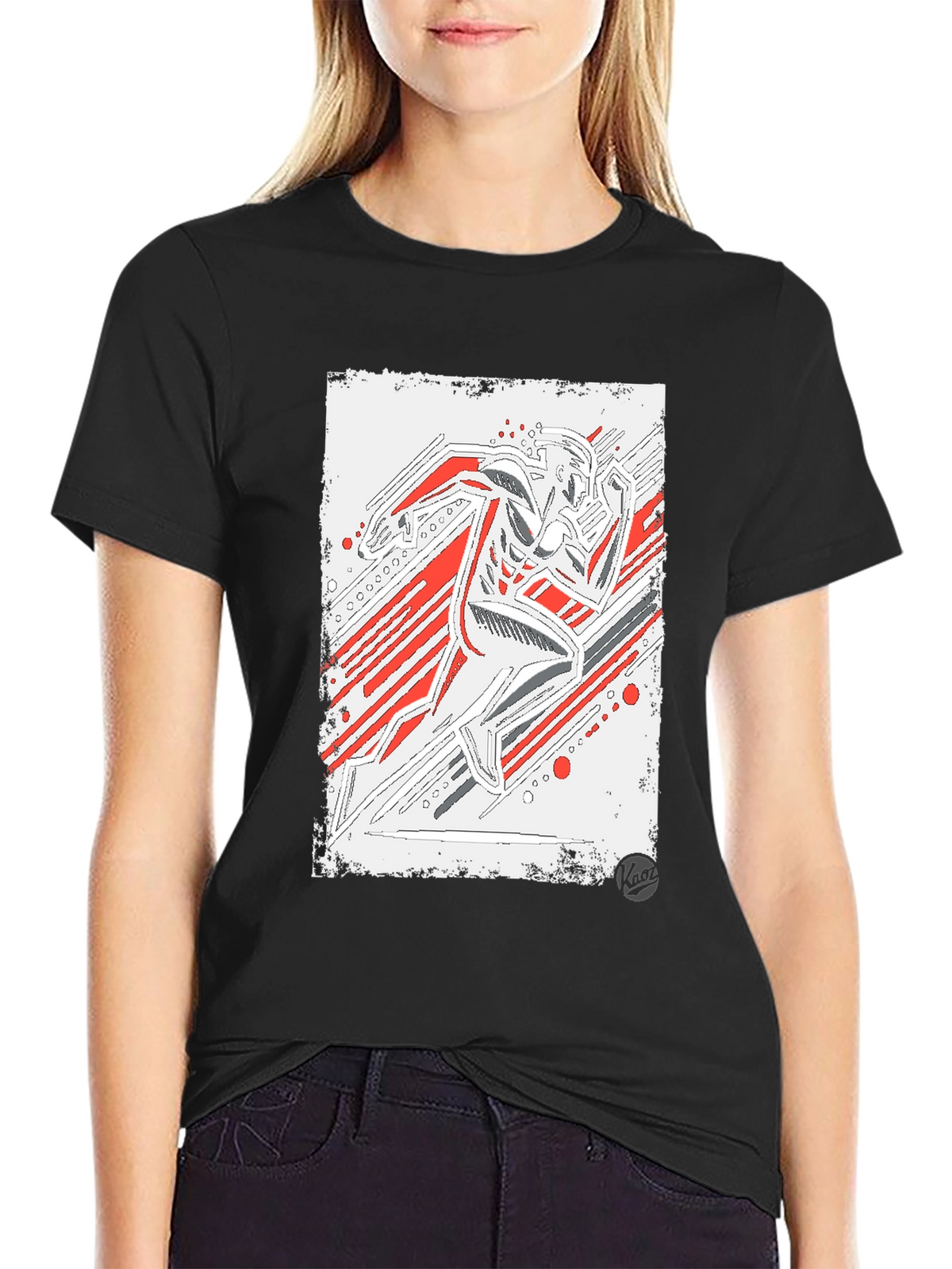 Runner Graphic Tee - Athletic Style