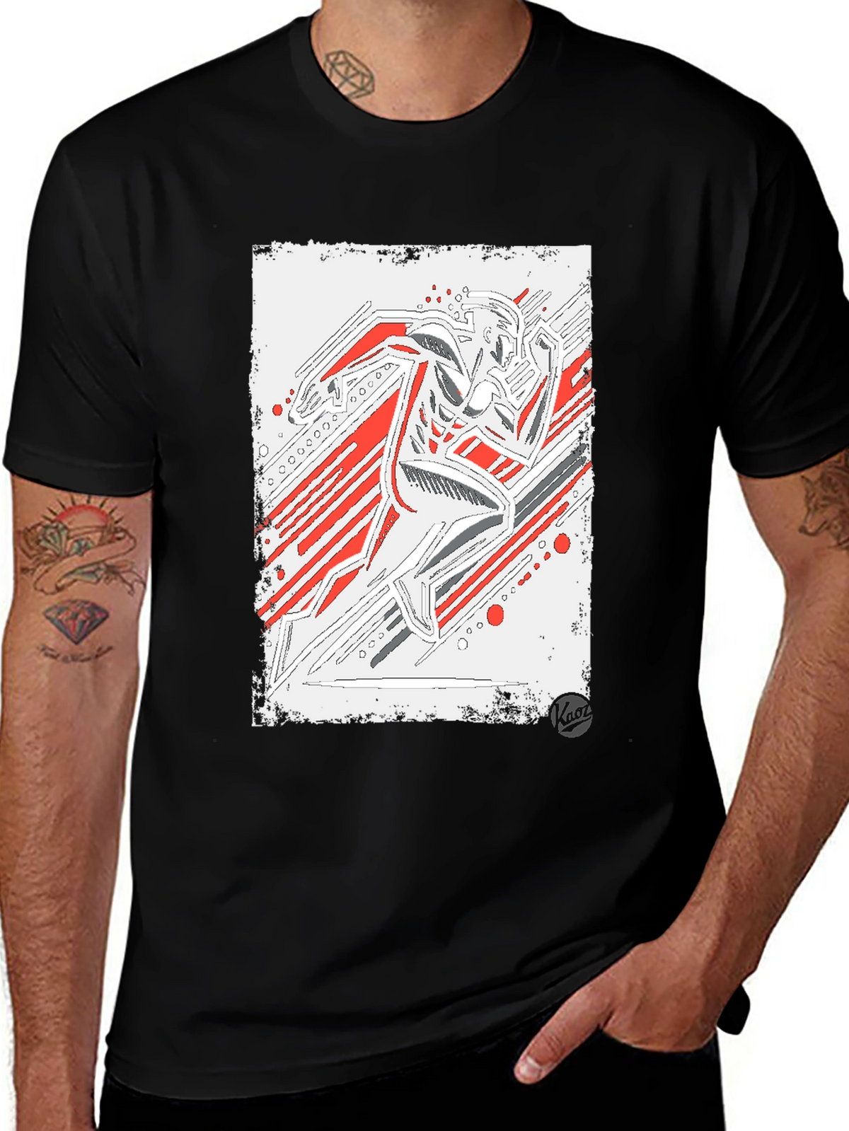 Runner Graphic Tee - Athletic Style