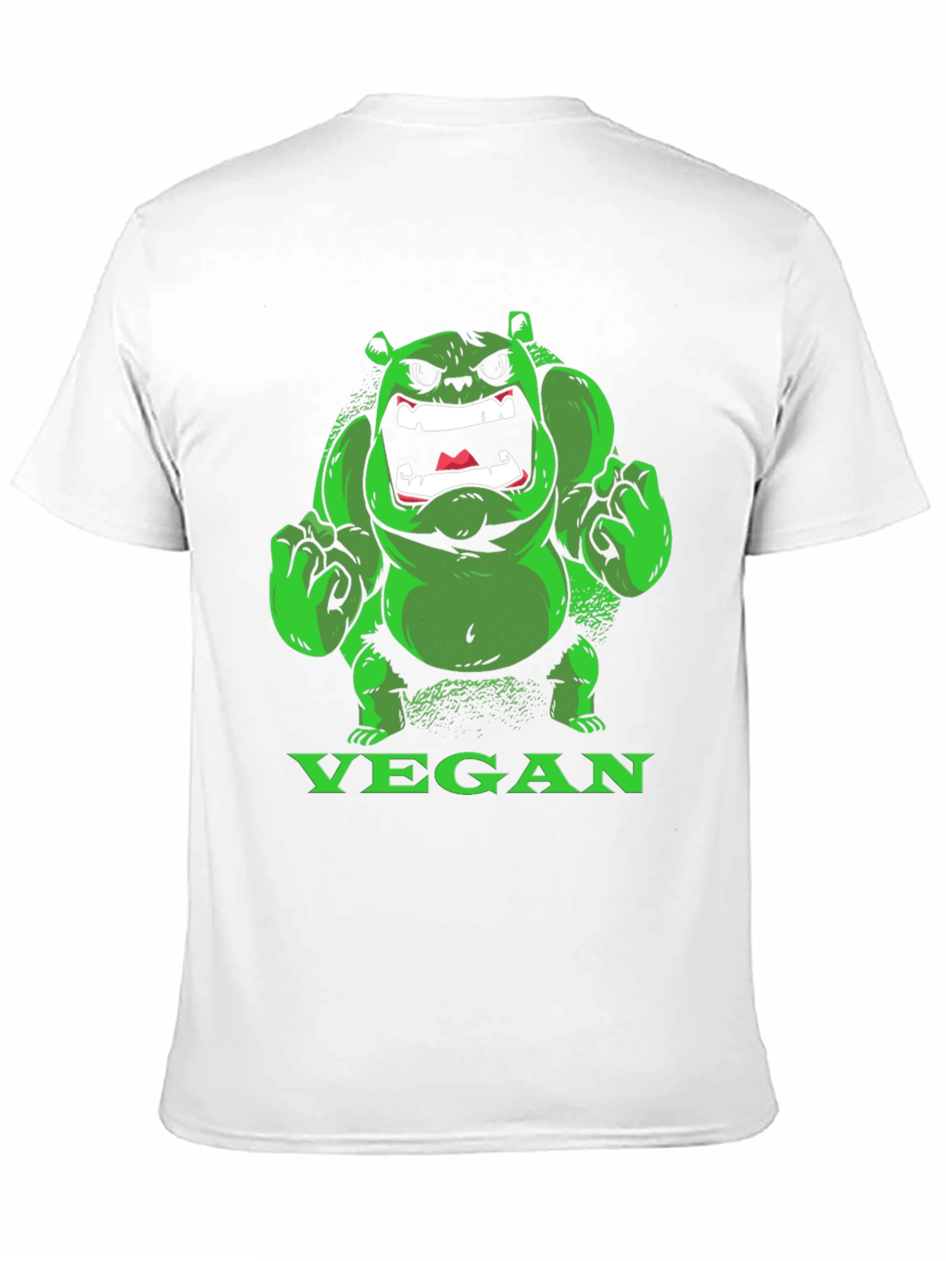 Vegan Hulk T-Shirt - Green Monster Tee