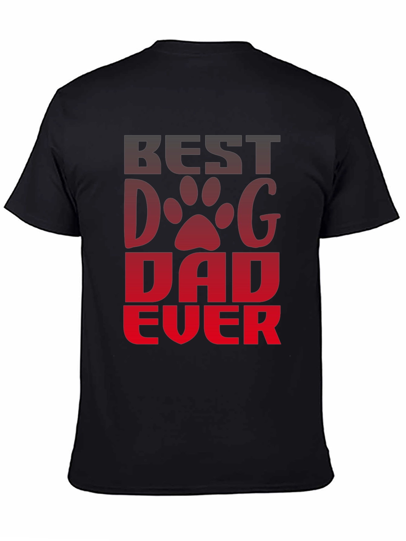 Best Dog Dad Ever Graphic T-Shirt
