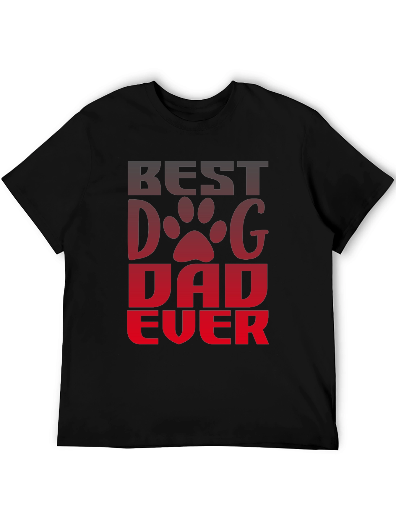 Best Dog Dad Ever Graphic T-Shirt