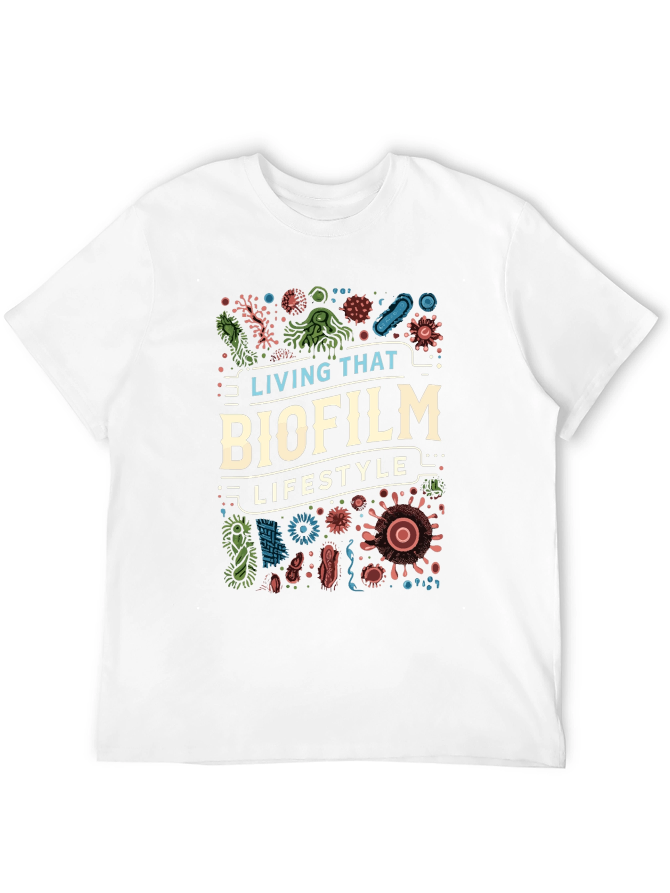 Biofilm Lifestyle Graphic T-Shirt