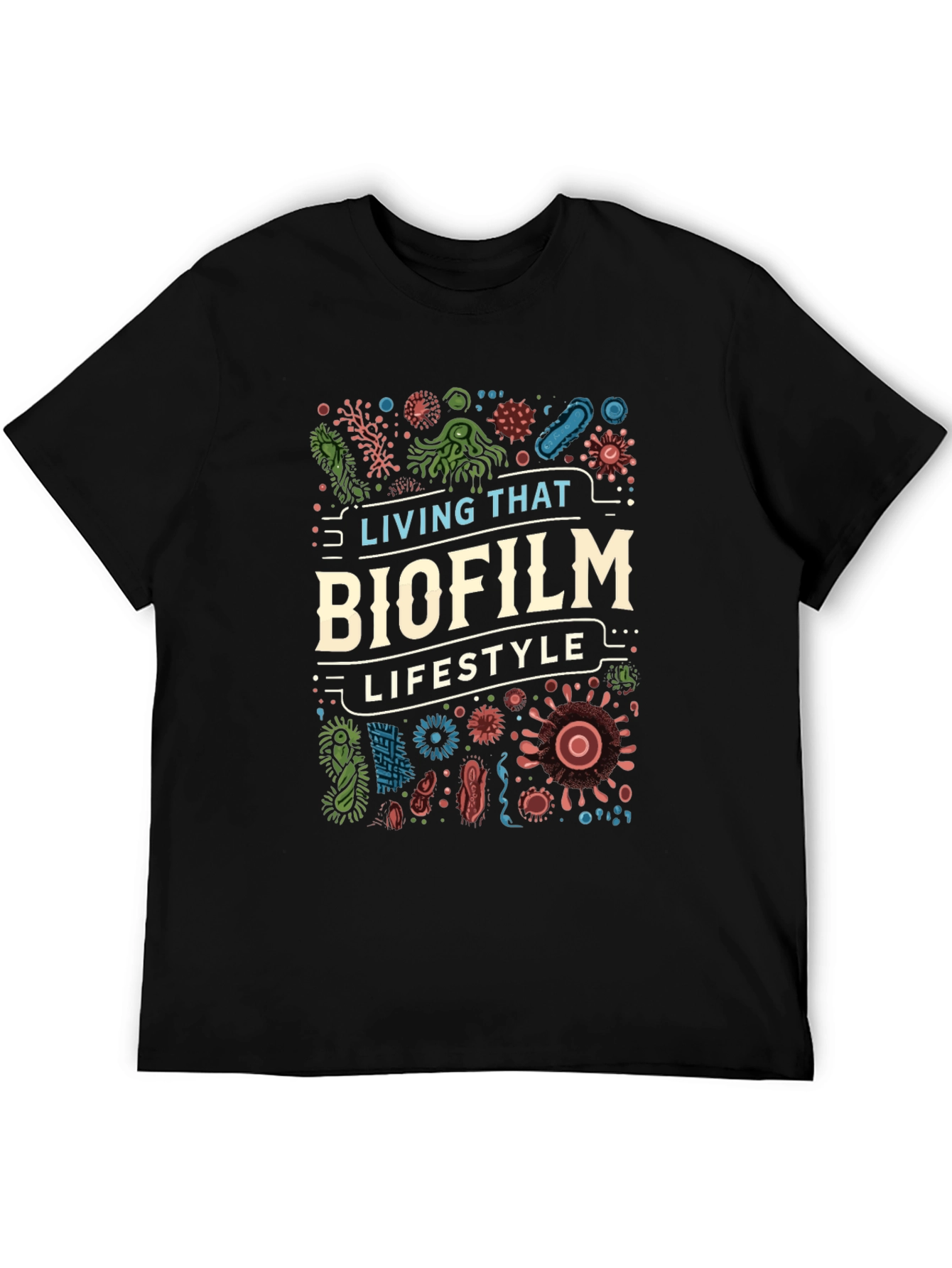 Biofilm Lifestyle Graphic T-Shirt