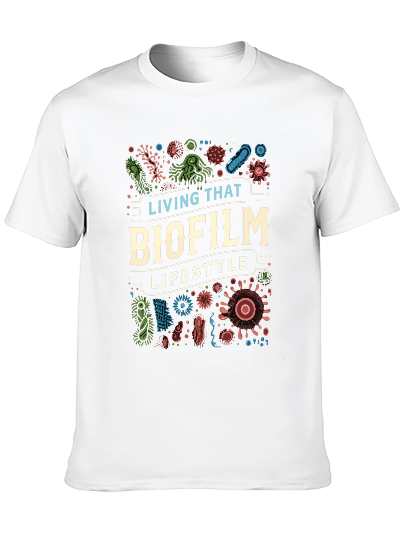 Biofilm Lifestyle Graphic T-Shirt
