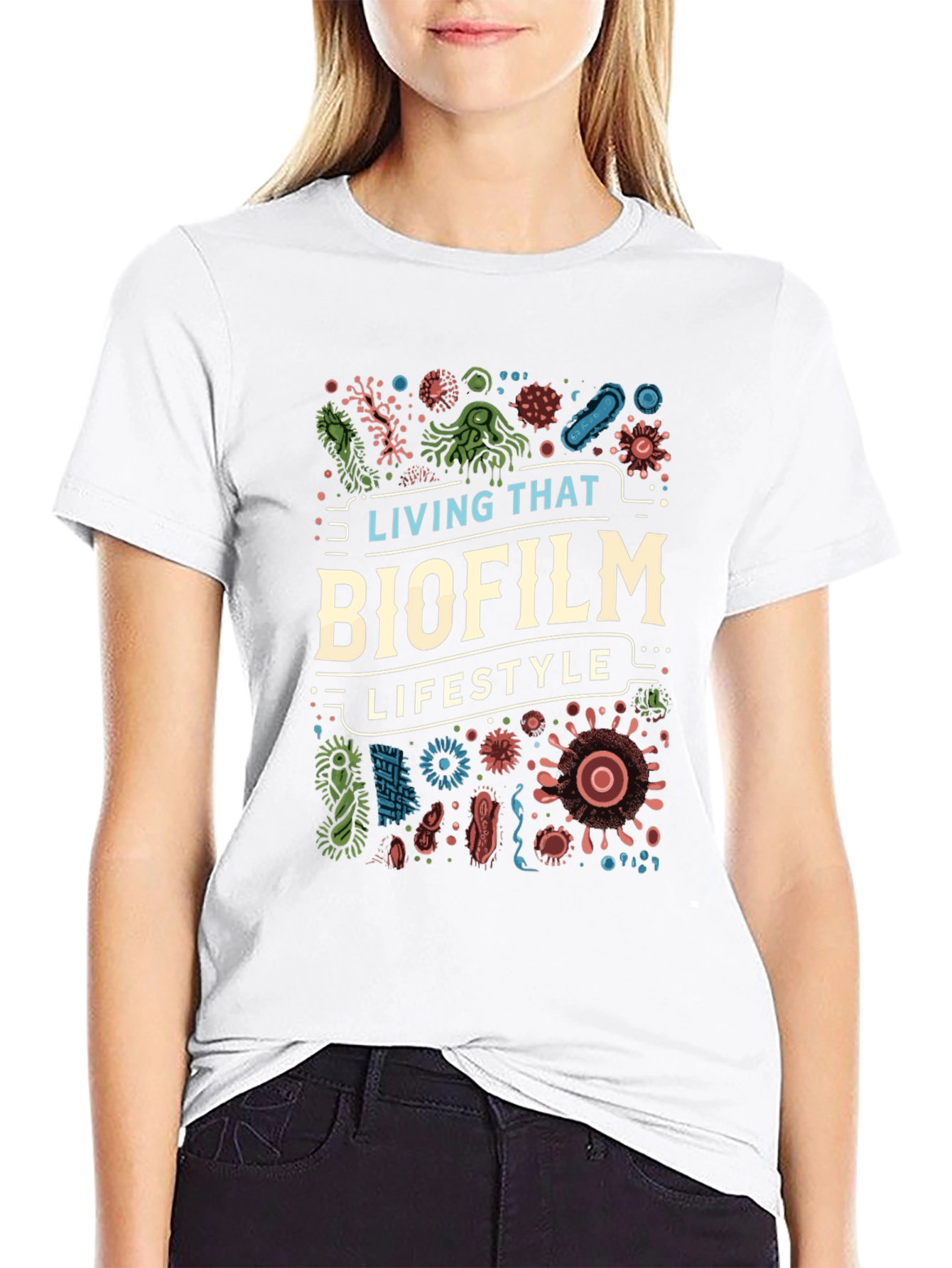 Biofilm Lifestyle Graphic T-Shirt