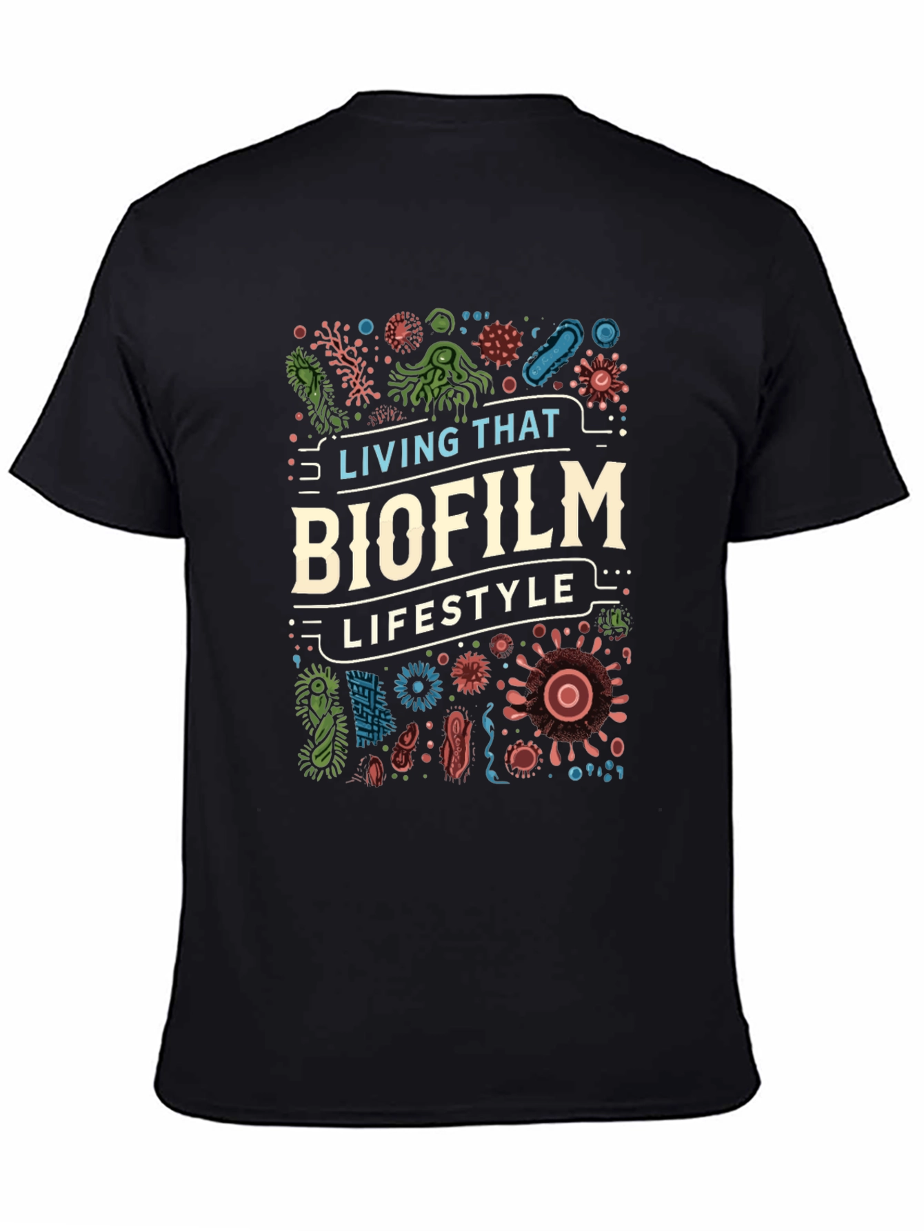 Biofilm Lifestyle Graphic T-Shirt