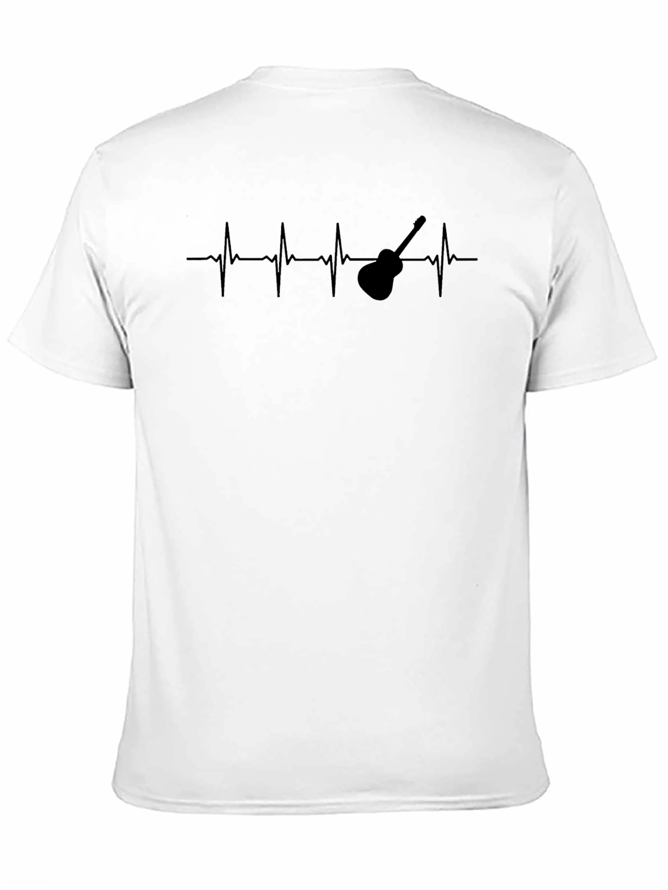 Guitar Heartbeat T-Shirt - Musician Graphic Tee